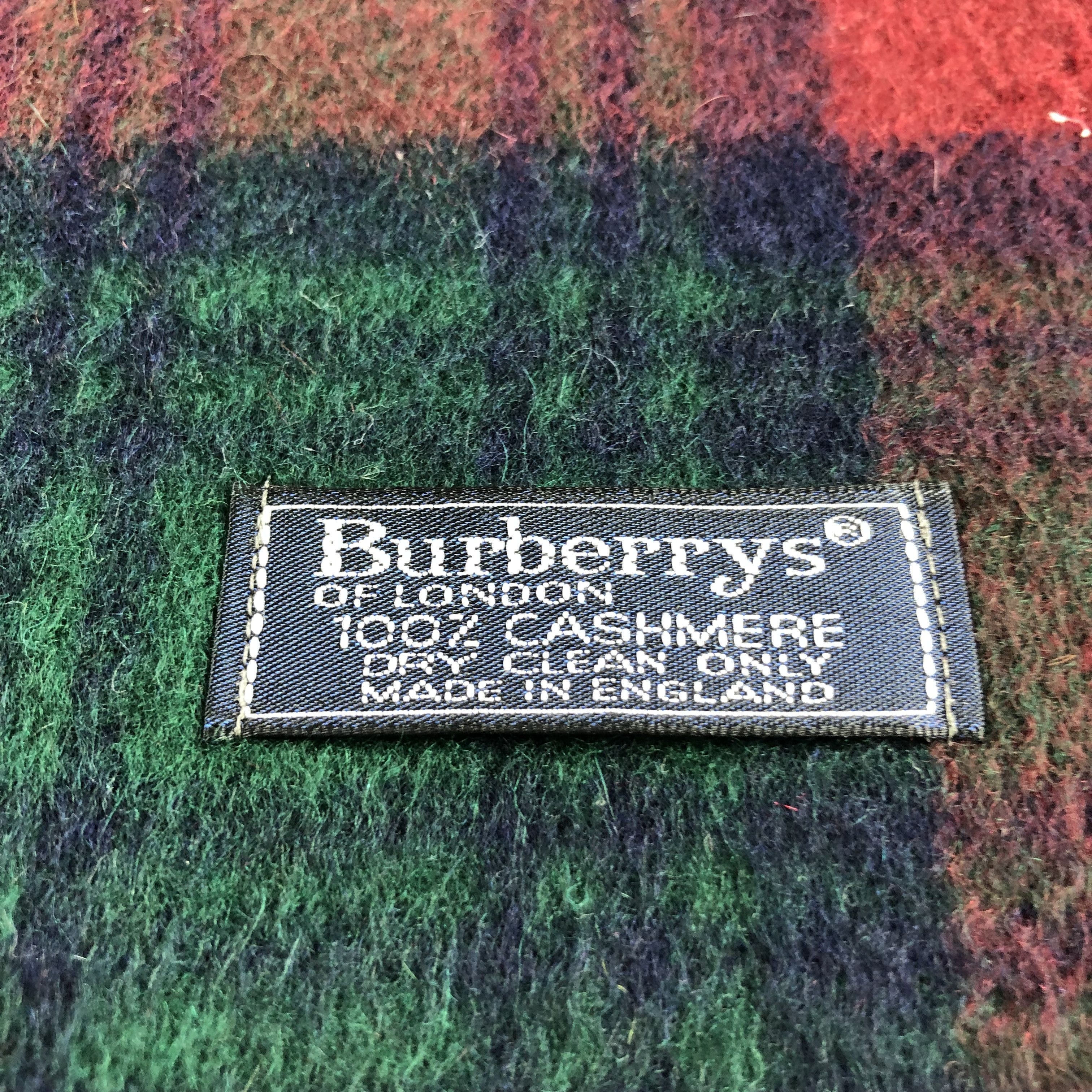 Burberry Burberrys Nova Check Scarf Muffler Cashmere V946 Size ONE SIZE - 4 Thumbnail