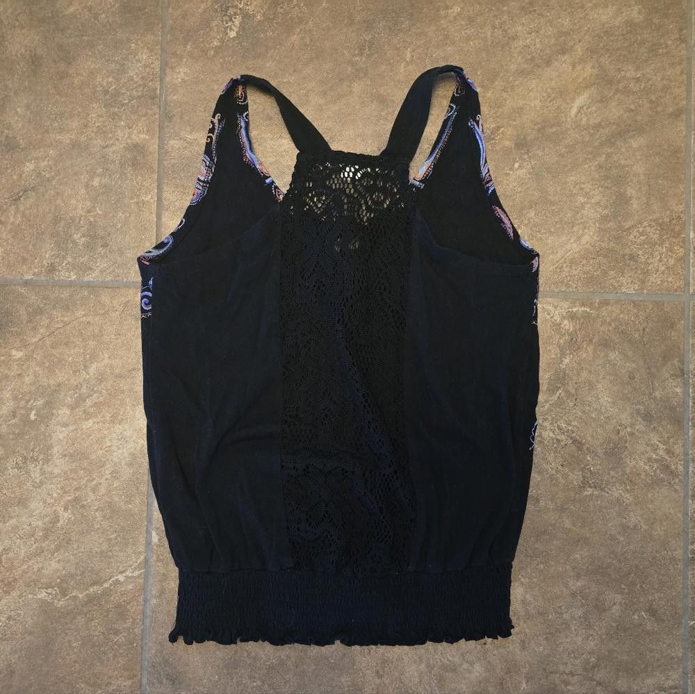 Designer Black Pastel Detailed DH Racerback Size M / US 6-8 / IT 42-44 - 2 Thumbnail