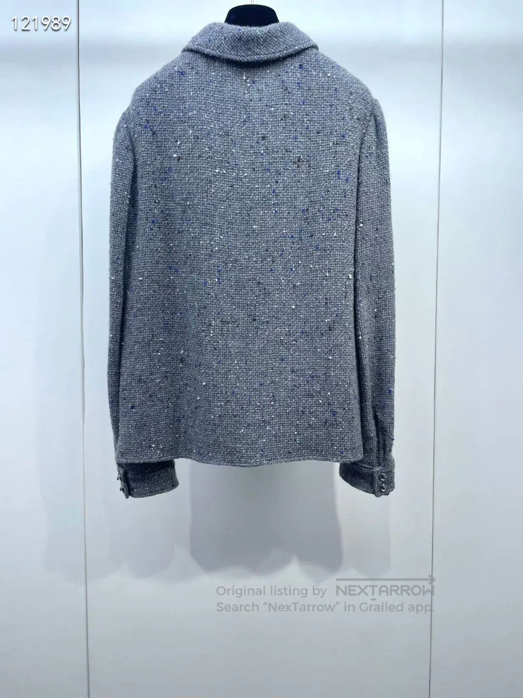 Chanel Chanel 24A Lion Buckle Tweed Shirt. Size US M / EU 48-50 / 2 - 2 Thumbnail