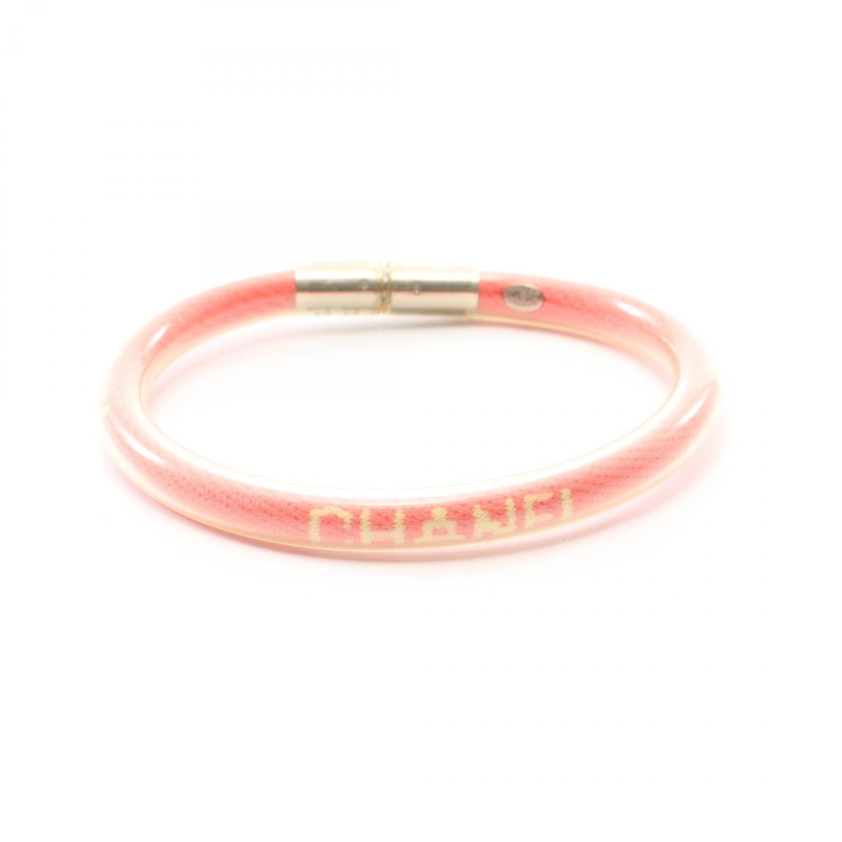 Chanel Chanel Chanel Sports Line Logo Bracelet Plastic / Synthetic Bracelet DUTY FREE for USA Size ONE SIZE - 1 Thumbnail