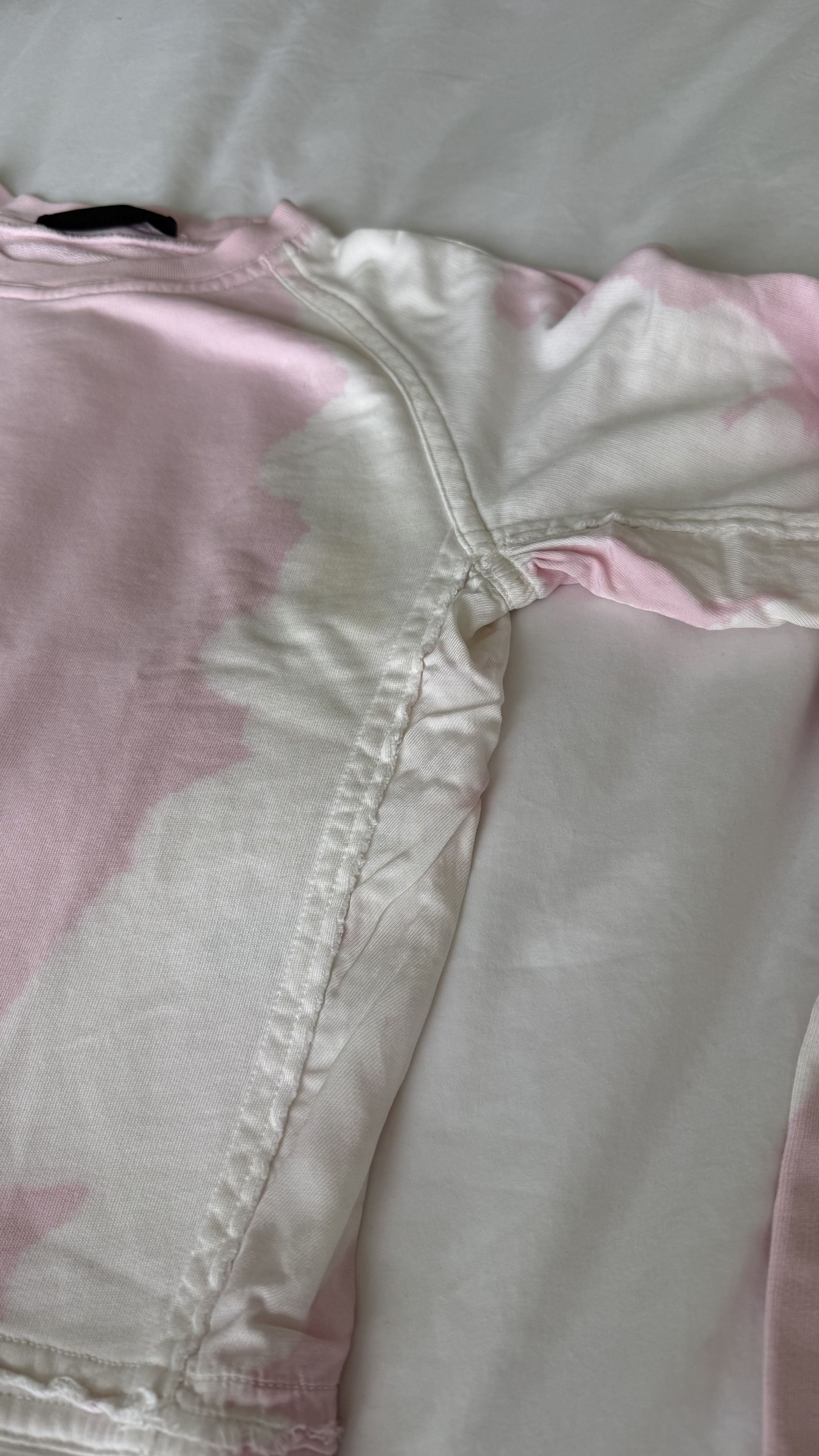 Haider Ackermann Haider Ackermann Pink Perth Crewneck Bleached Sweatshirt Size US M / EU 48-50 / 2 - 9 Thumbnail