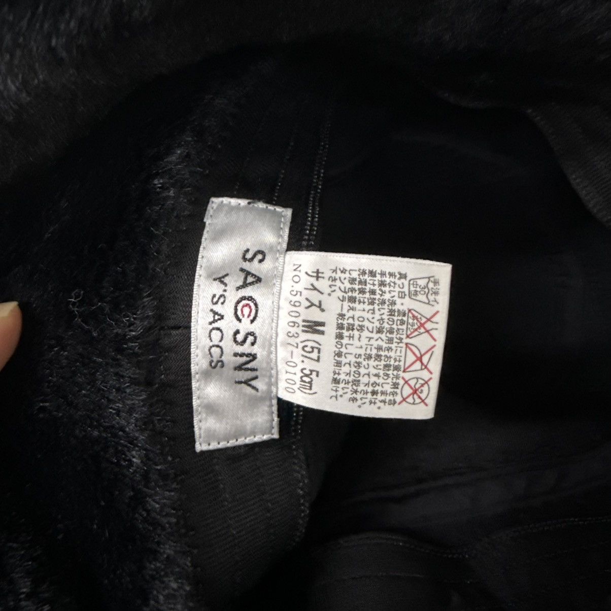 Yohji Yamamoto AW Yohji Yamamoto Ysaccs Fuzzy Hat Fur Size ONE SIZE - 6 Thumbnail