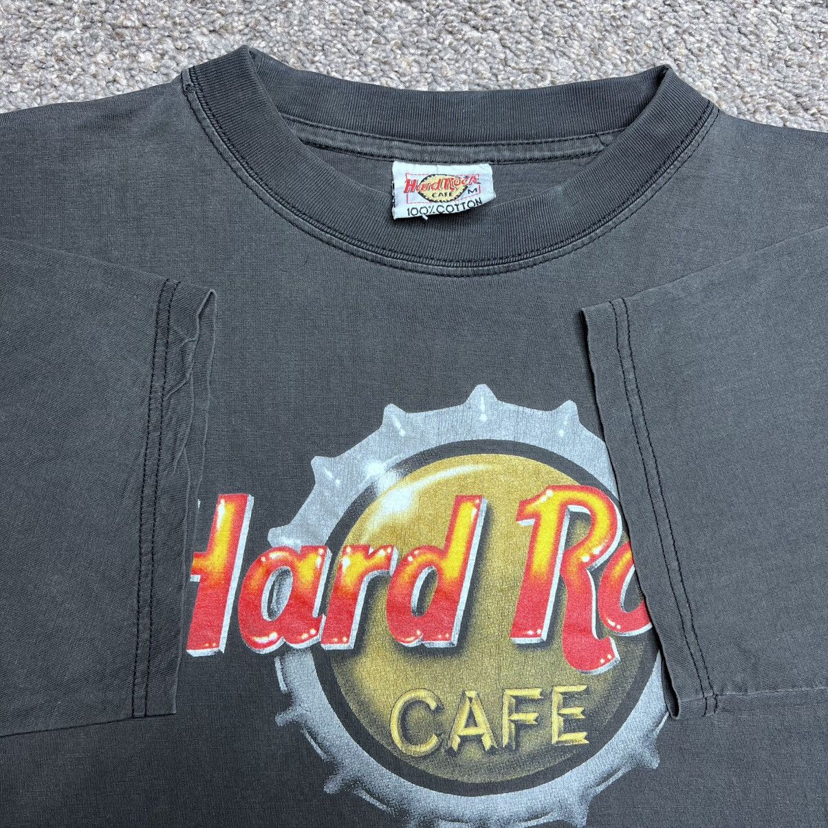 Hard Rock Cafe Vintage 1990s Hard Rock Cafe Amsterdam Graphic T-Shirt Sz M Size US M / EU 48-50 / 2 - 3 Thumbnail