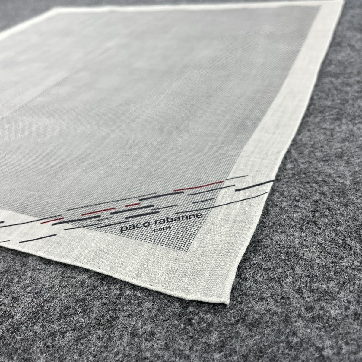 Paco Rabanne × Vintage Paco Rabanne Handkerchief / Neckerchief / Headscarf B870 Size ONE SIZE - 4 Thumbnail