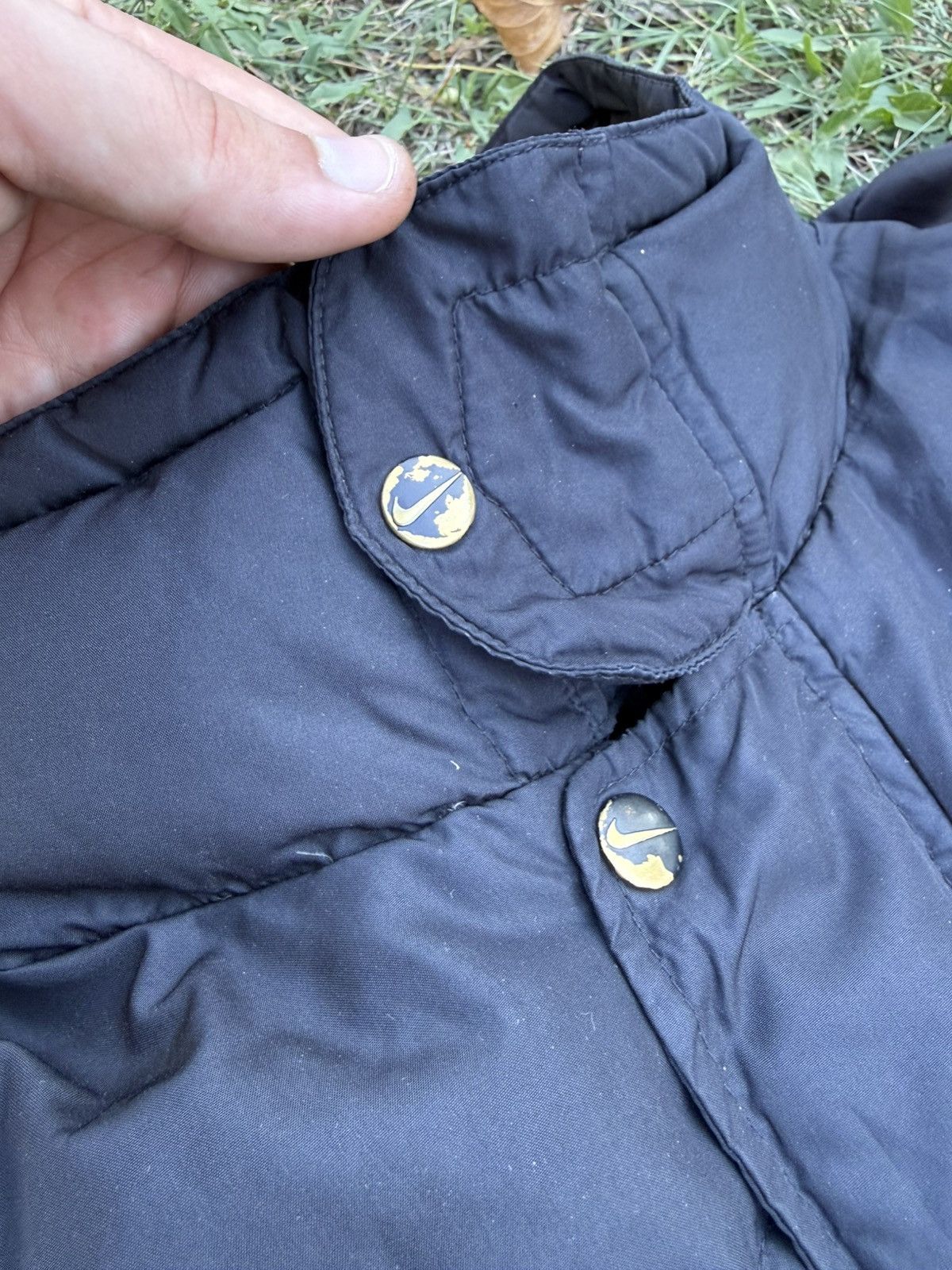 Nike Vintage y2k Nike Big swoosh 90s down jacket Size US XXL / EU 58 / 5 - 5 Thumbnail