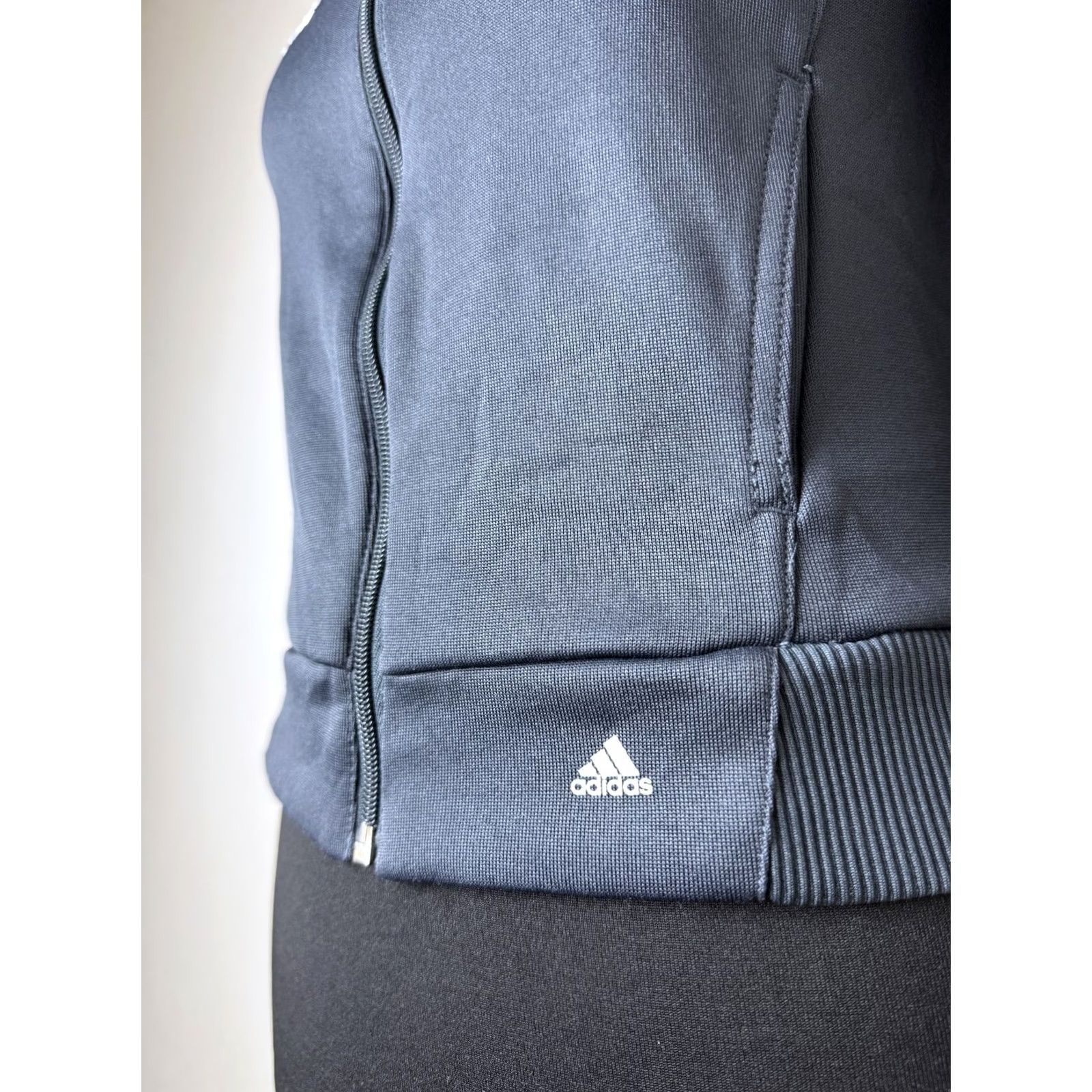 Adidas Adidas womens jacket France Triathlon Federation Size UK 10 S Blue Size L / US 10 / IT 46 - 3 Thumbnail