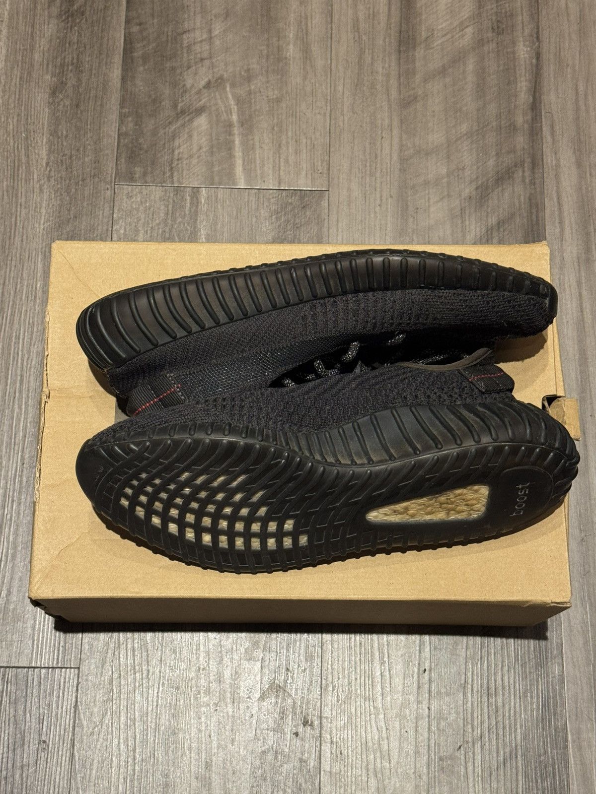 Yeezy Preowned Adidas Yeezy 350 V2 Black Reflective Size 9us Size US 9 / EU 42 - 4 Thumbnail