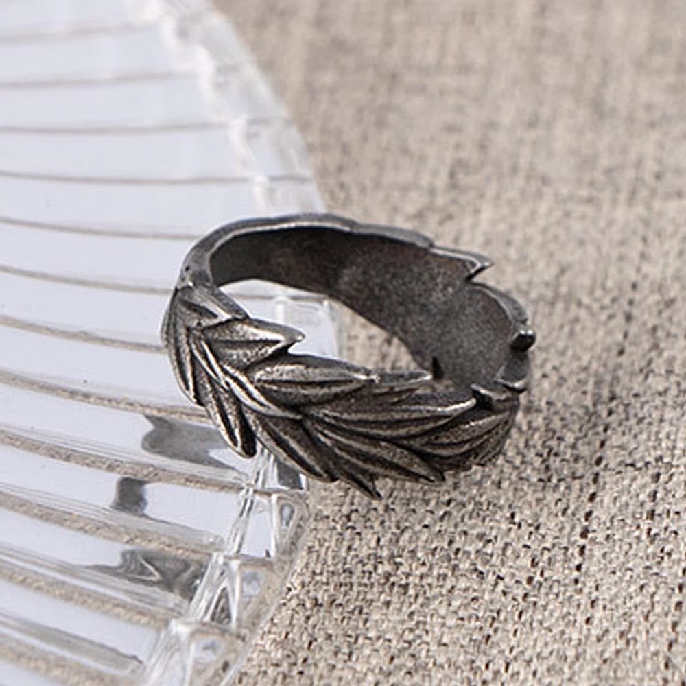 Jewelry Creative Ears of Wheat Ring Size ONE SIZE - 6 Thumbnail