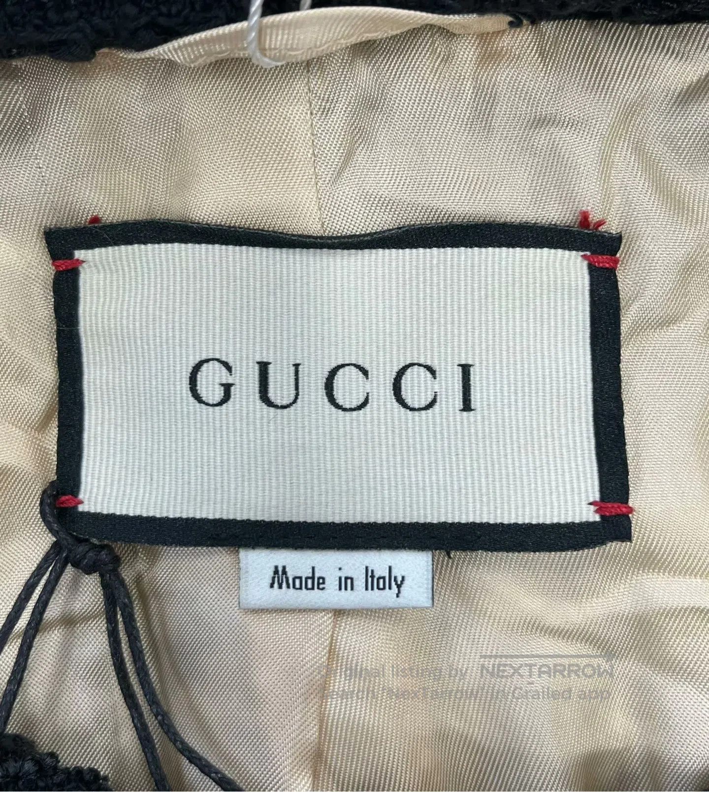 Gucci Guicci Black and White Classic Double G Embossed Tweed Jac Size XS / US 0-2 / IT 36-38 - 3 Thumbnail