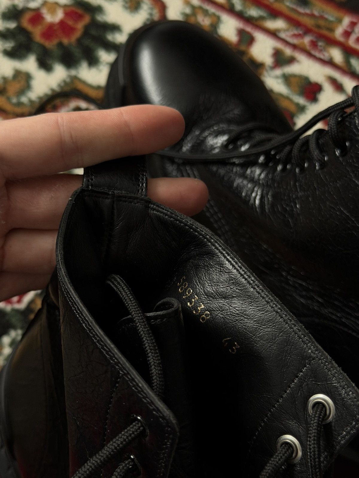 Balenciaga Balenciaga Strike Boots Leather Black Size 43 Size US 9.5 / EU 42-43 - 8 Thumbnail