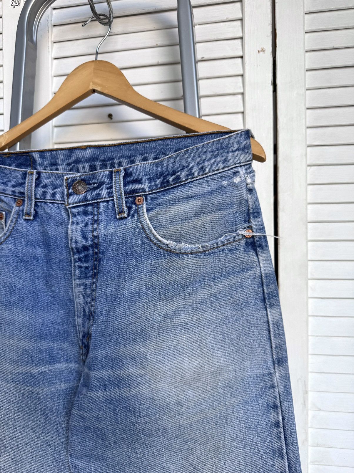 Levi's Vintage 90s Levi’s 615 Light Blue Denim Jeans Pants USA Size US 33 - 6 Thumbnail