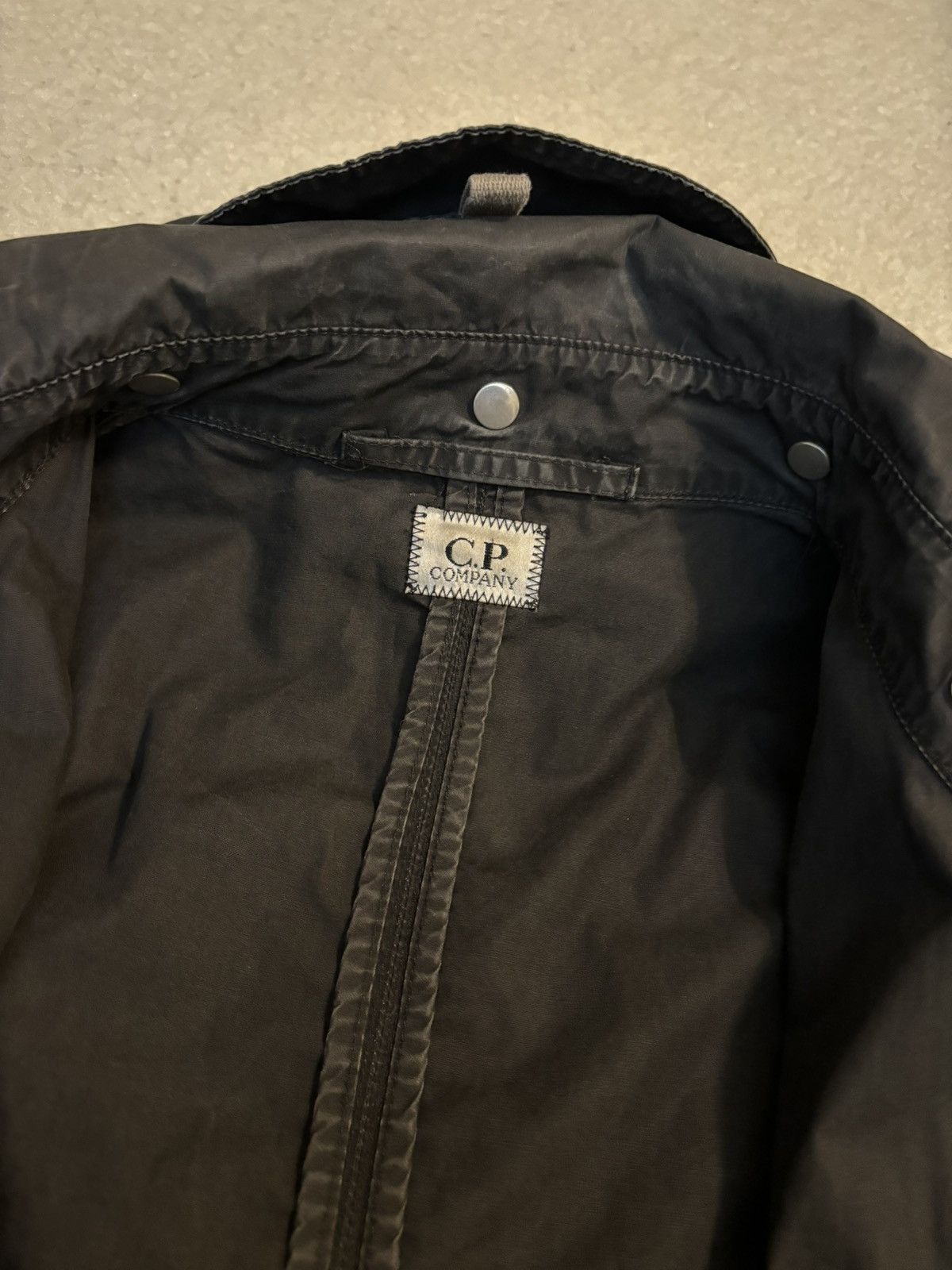 C.P. Company CP Company Baruffaldi Hooded Goggle Jacket Black Grey Size US S / EU 44-46 / 1 - 5 Thumbnail