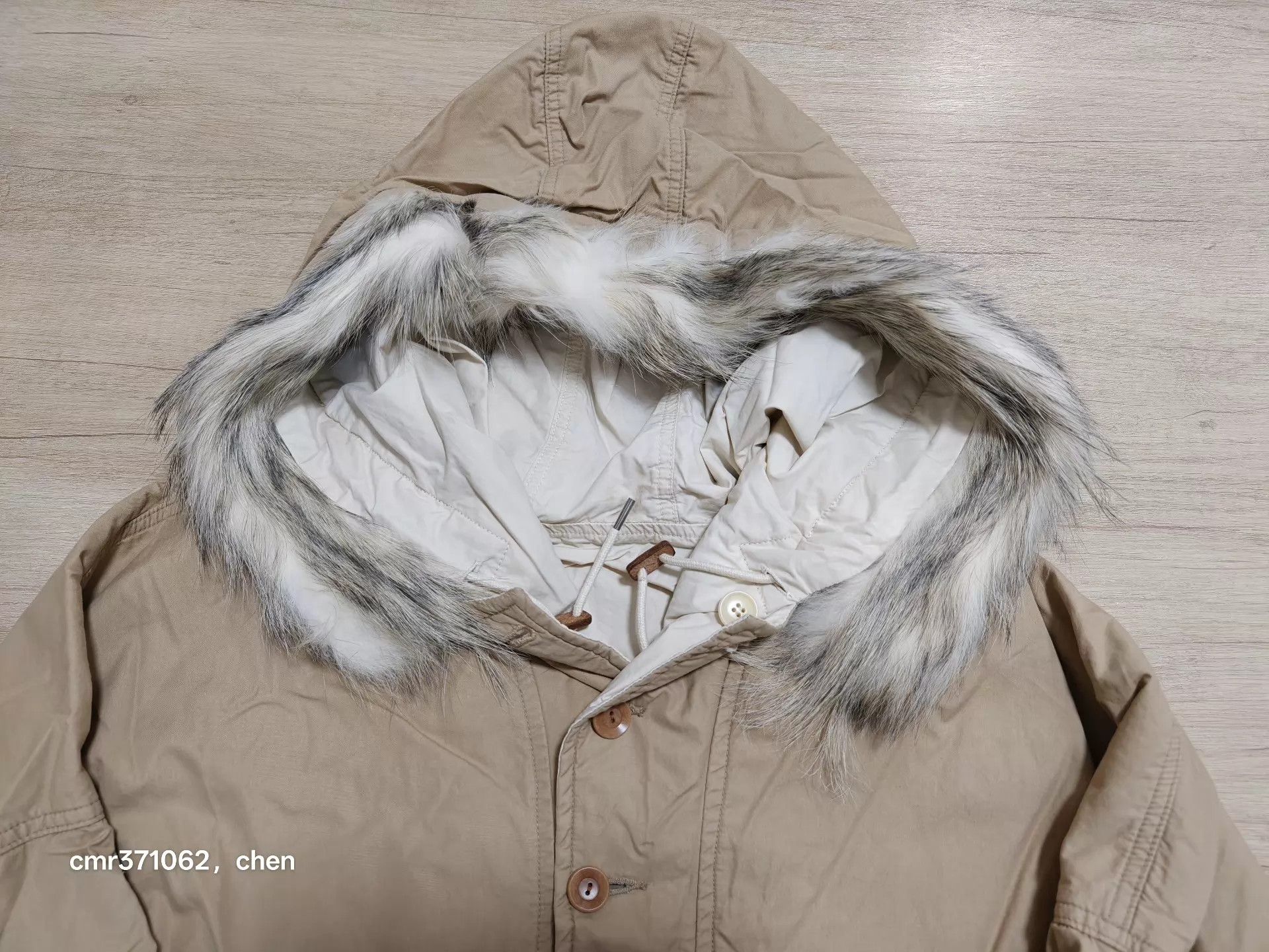 Visvim VISVIM 18AW GLACIER POINT PARKA GIZA C/NY Beige 4 Size US XL / EU 56 / 4 - 2 Thumbnail