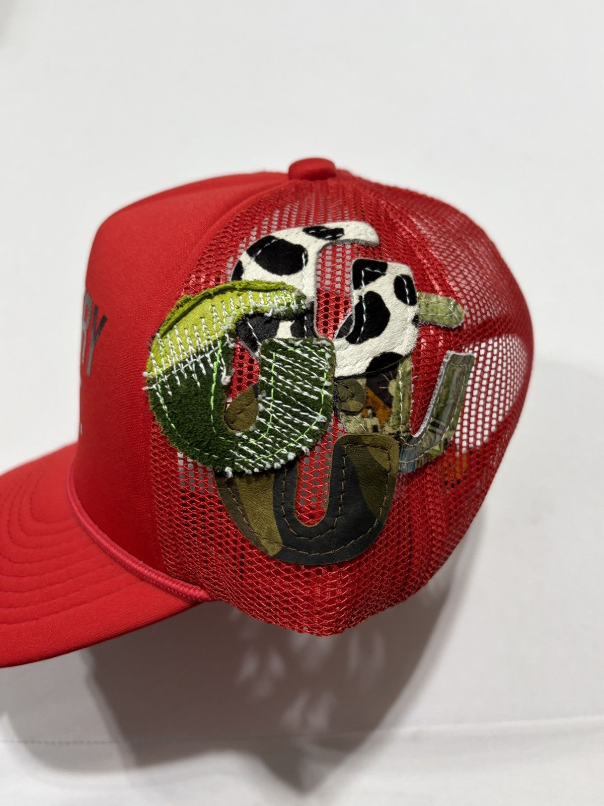 Gallery Dept. Gallery Dept GGG Patch 1/1 Red Cap Size ONE SIZE - 2 Thumbnail