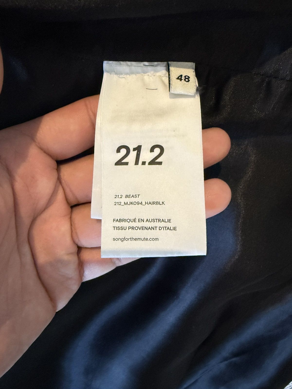 Song For The Mute Smft 21.2 jacket Size US M / EU 48-50 / 2 - 3 Thumbnail