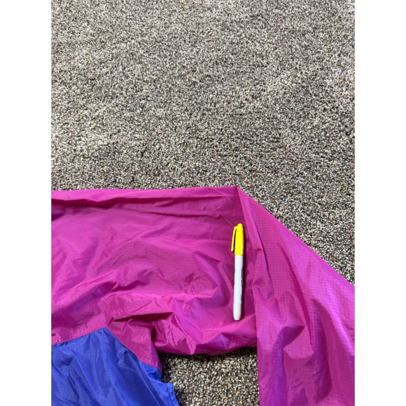 Patagonia Vintage Patagonia Womens Windbreaker Rain Jacket XL Lightweight Pink Purple Size XL / US 12-14 / IT 48-50 - 2 Thumbnail