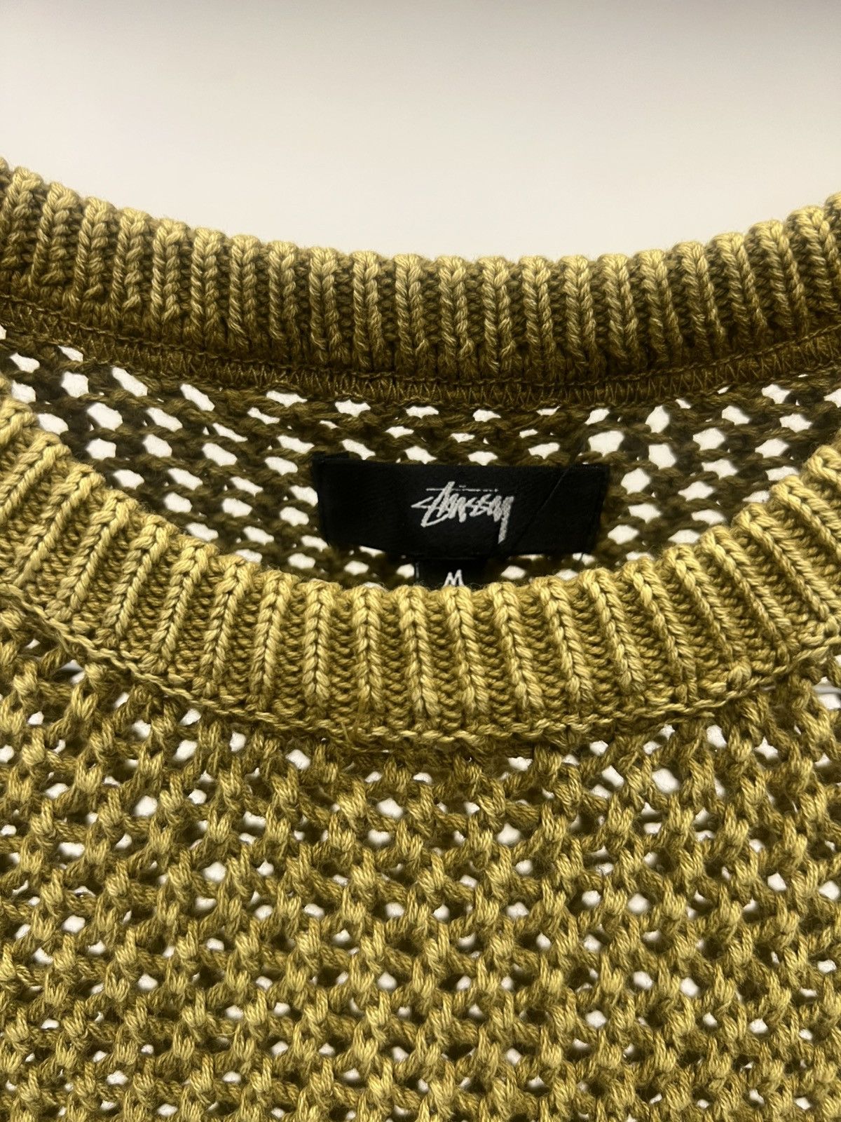 Stussy Stussy knitted Too Beige Size M Size US M / EU 48-50 / 2 - 3 Thumbnail