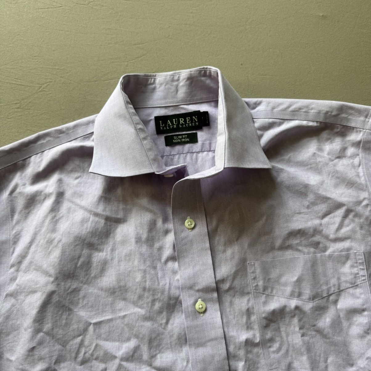 Designer × Lauren Ralph Lauren × Ralph Lauren Ralph Lauren Slim-Fit Non-Iron Dress Shirt Size US M / EU 48-50 / 2 - 4 Thumbnail