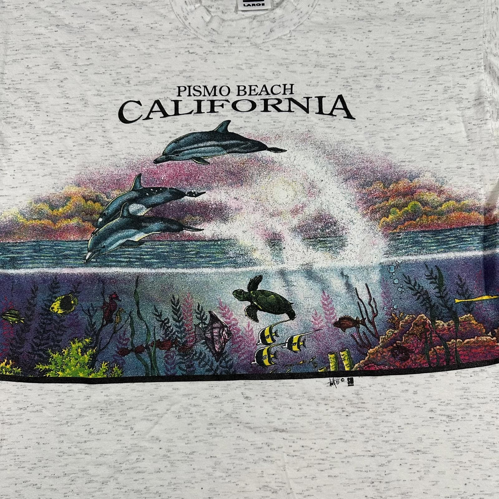 Other Screenworks Mens T-shirt Large 90s-00s White Pismo Beach Size US L / EU 52-54 / 3 - 2 Thumbnail