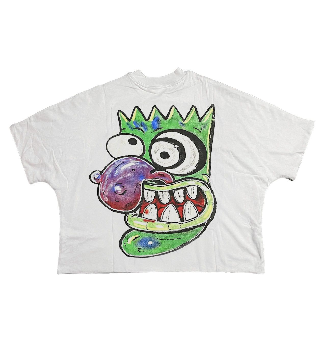 Billionaire Studios Hypno Eggplant White Tee Size US XL / EU 56 / 4 - 1 Thumbnail