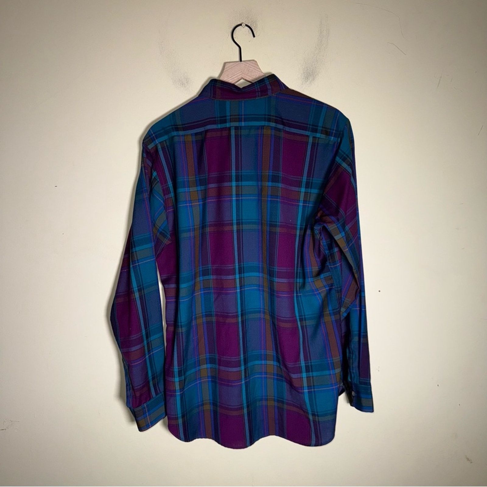 Pendleton PENDLETON pure wool classic Men's Plaid button down shirt L Size US L / EU 52-54 / 3 - 3 Thumbnail