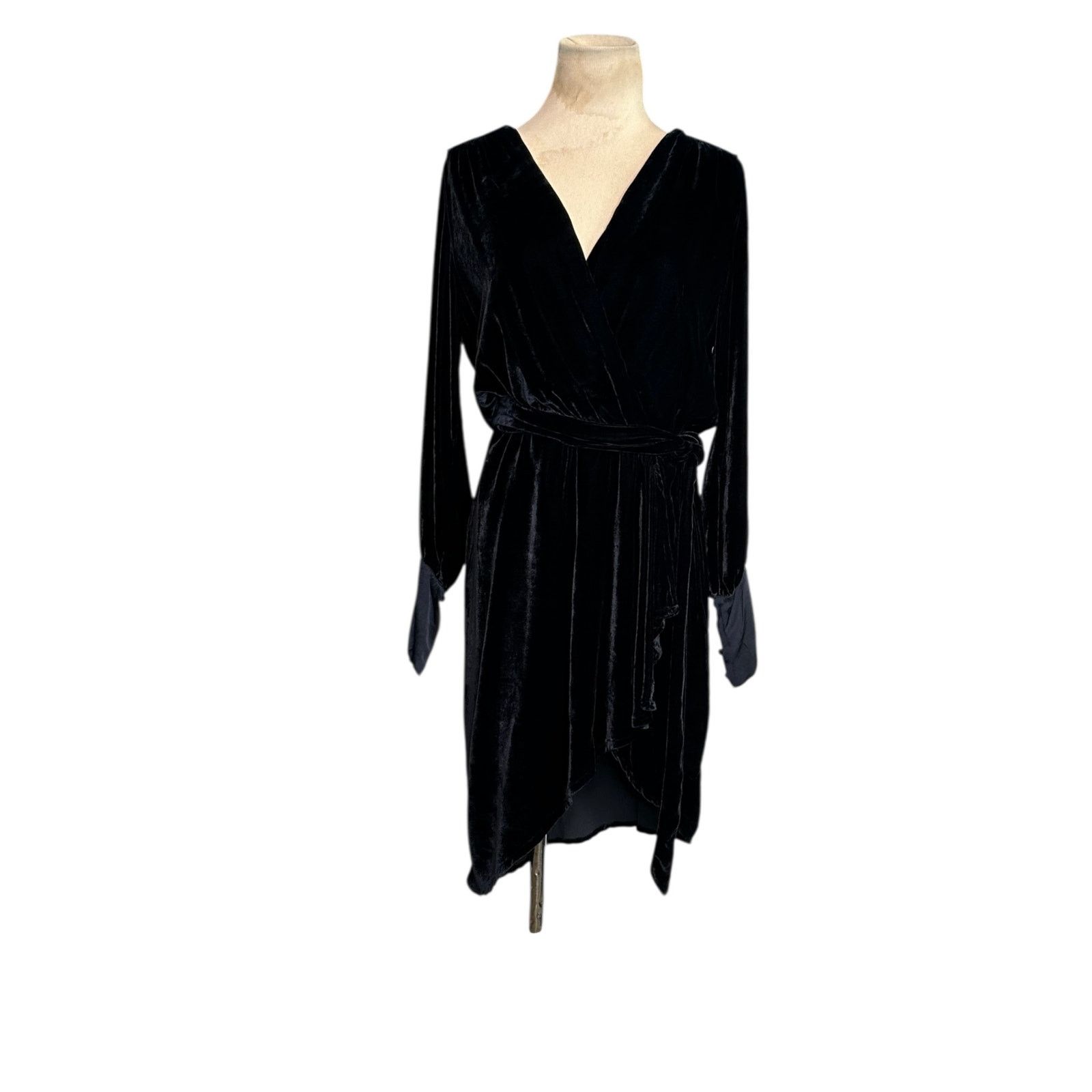 Young Fabulous & Broke Young Broke Fabulous velvet long sleeves belted dress Small Size S / US 4 / IT 40 - 13 Thumbnail