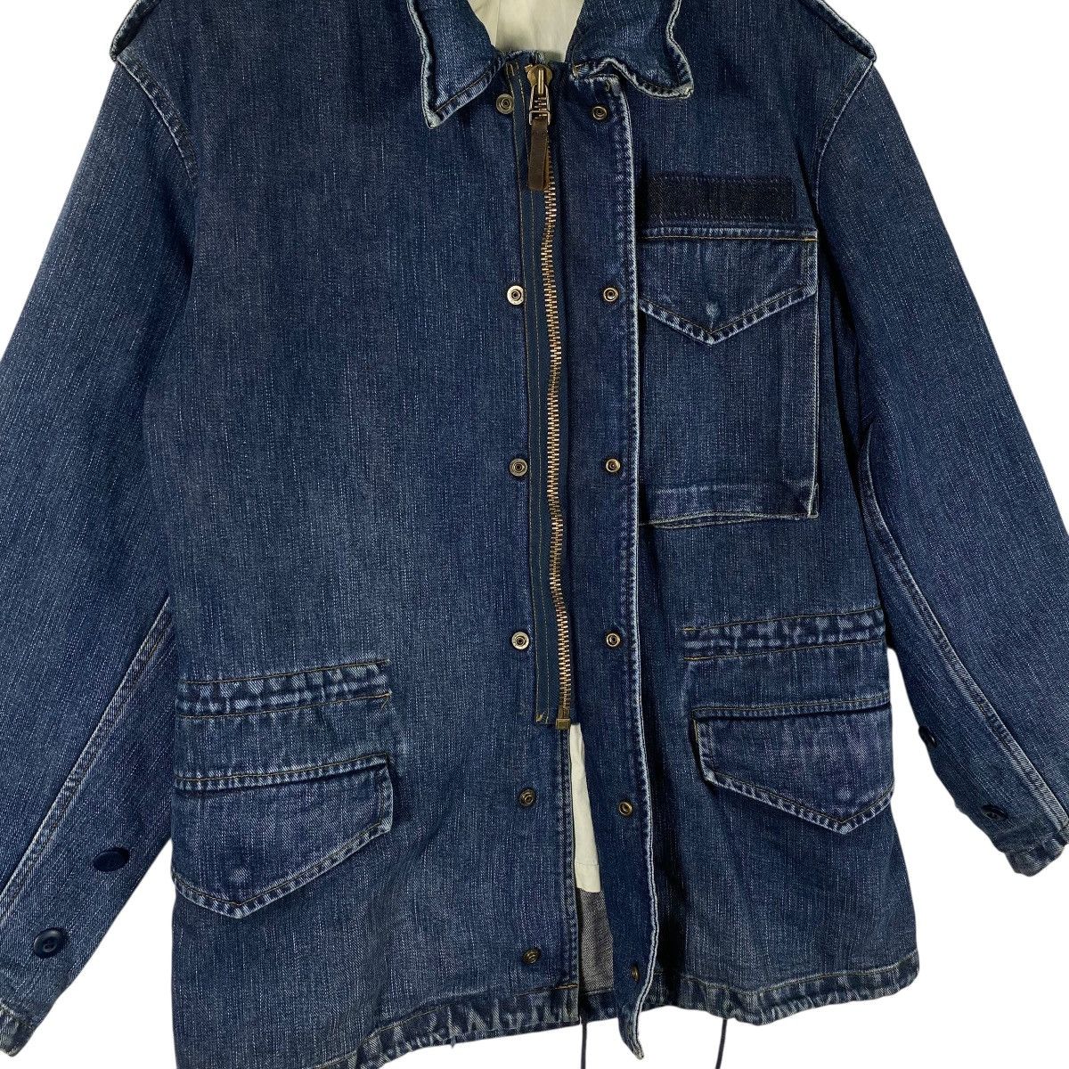 Japanese Brand Vintage Banshee Denim Jacket M Size Blue Colour Size US M / EU 48-50 / 2 - 8 Thumbnail