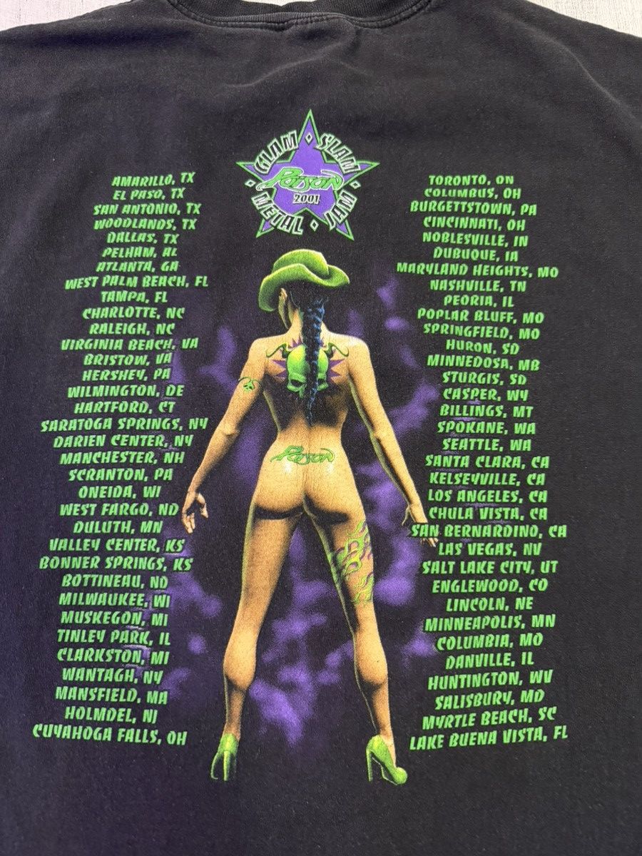 Hanes Poison Band T Shirt Size US L / EU 52-54 / 3 - 4 Thumbnail