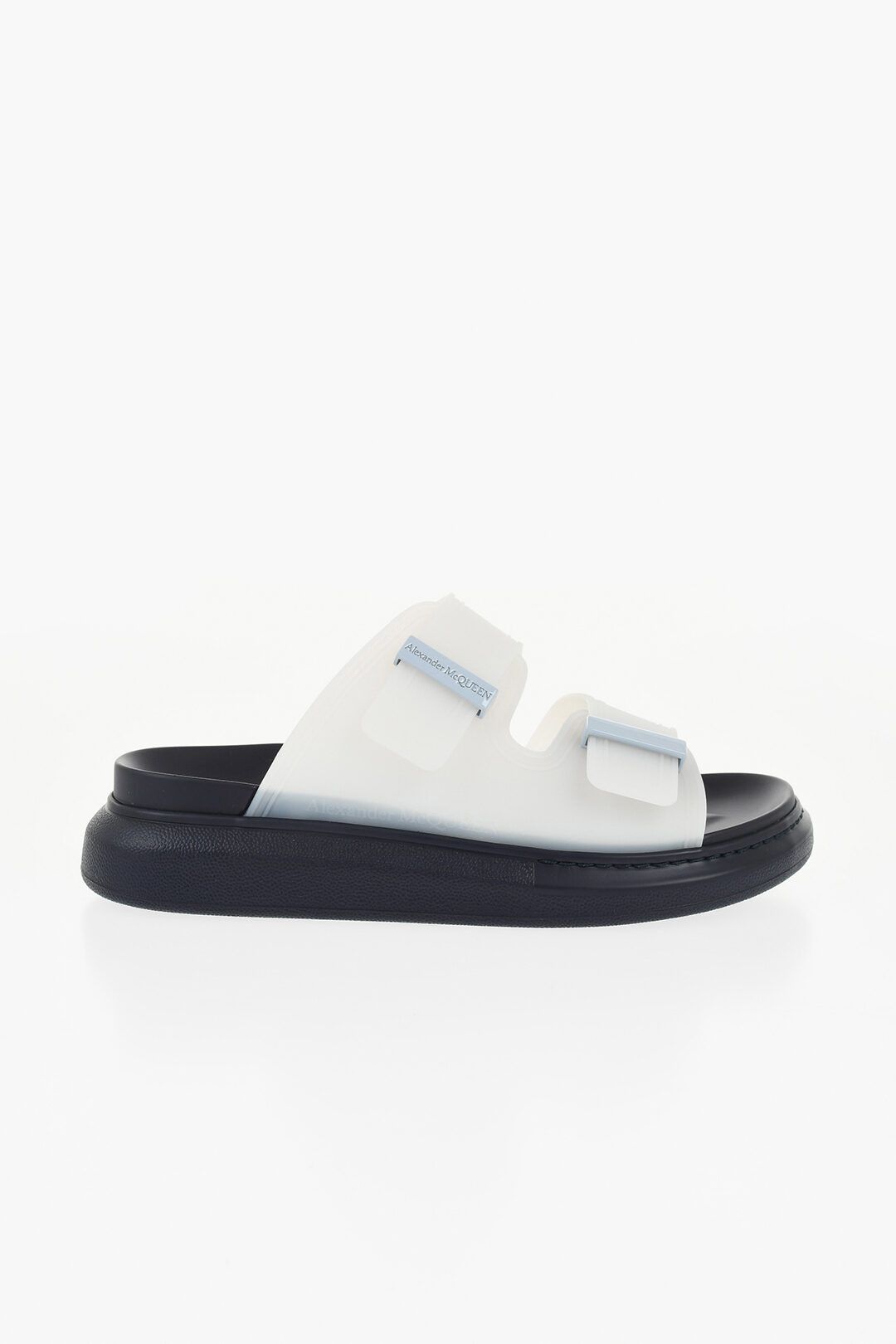 og1mm0925 Rubber Birke Sliders in White