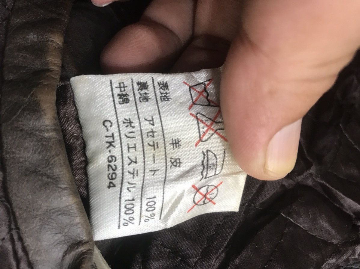 Genuine Leather MILANO CONNECTION A2 Flying Jacket Size US L / EU 52-54 / 3 - 22 Thumbnail
