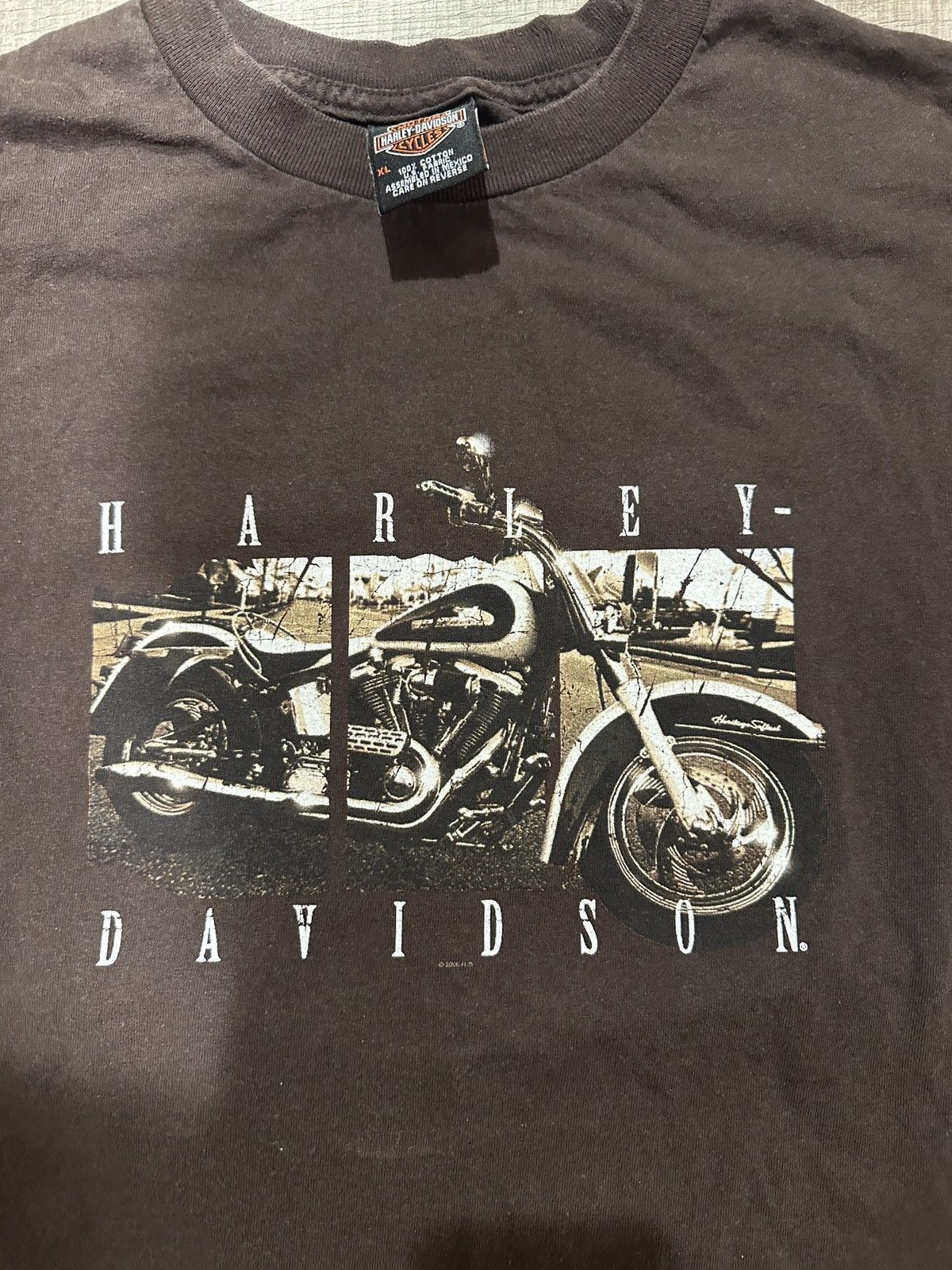 Vintage Vintage Harley tee Size US XL / EU 56 / 4 - 3 Thumbnail