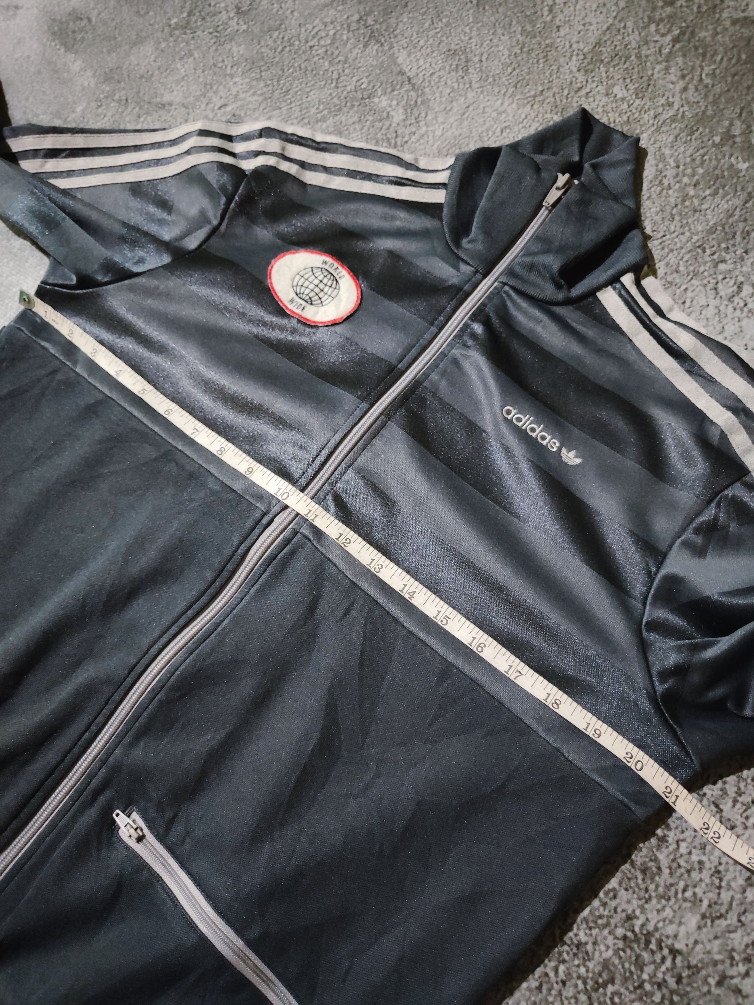 Adidas Vintage Adidas World Wide Track Jacket (Rare) Size US M / EU 48-50 / 2 - 10 Thumbnail