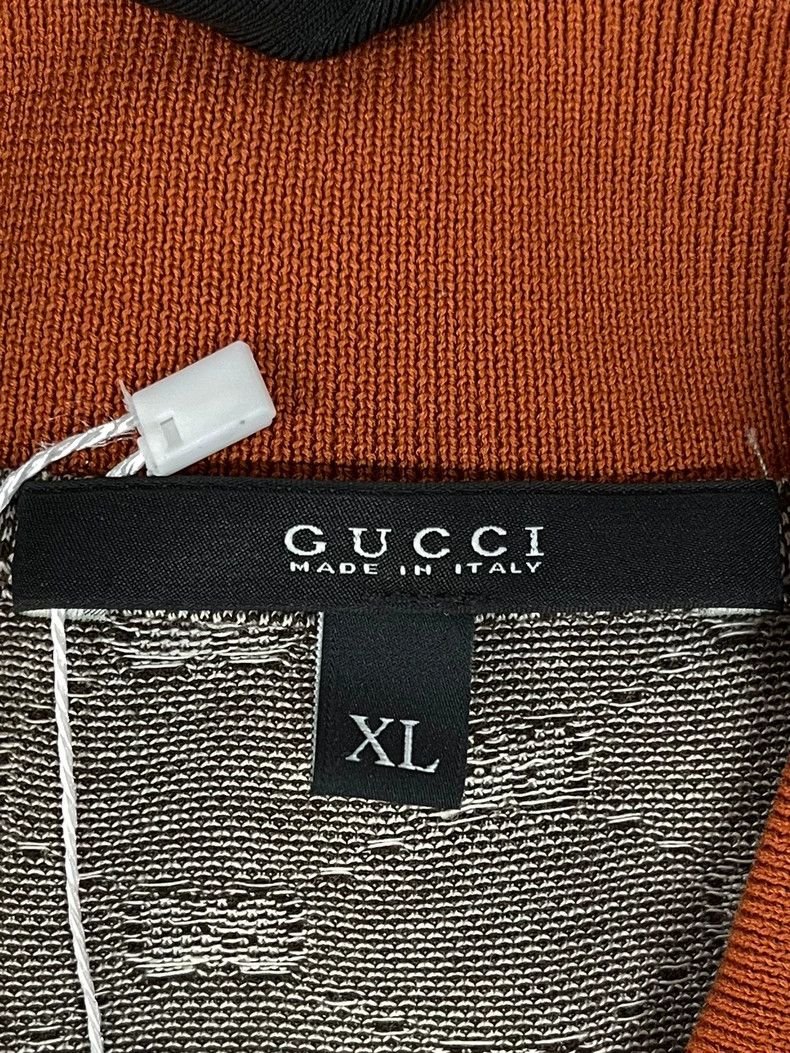 Gucci Gucci Full printed Logo short-sleeved Polo shirt 2502-Nexta Size US XL / EU 56 / 4 - 6 Thumbnail