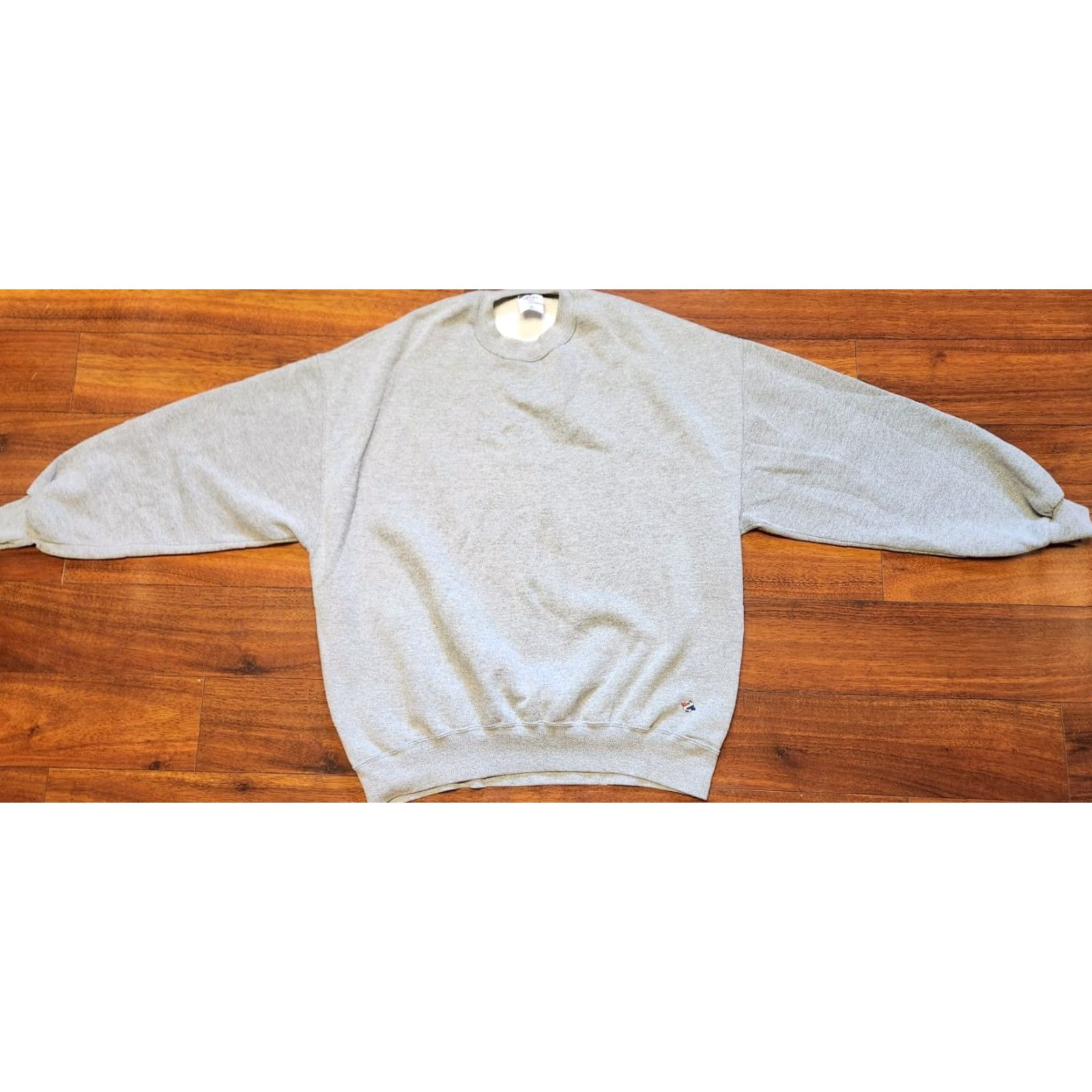 Jerzees VINTAGE JERZEES Sweatshirt Gray 3X Crew Neck Adult USA MADE Size US XXL / EU 58 / 5 - 6 Thumbnail