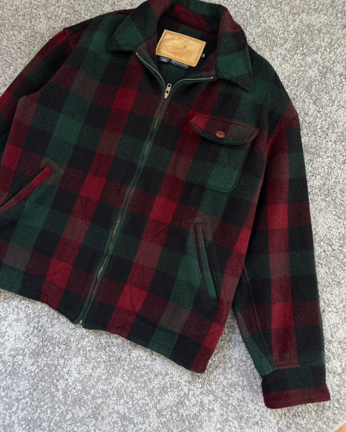 Polo Ralph Lauren Polo ralph lauren wool jacket Sportsmen Size US M / EU 48-50 / 2 - 2 Thumbnail
