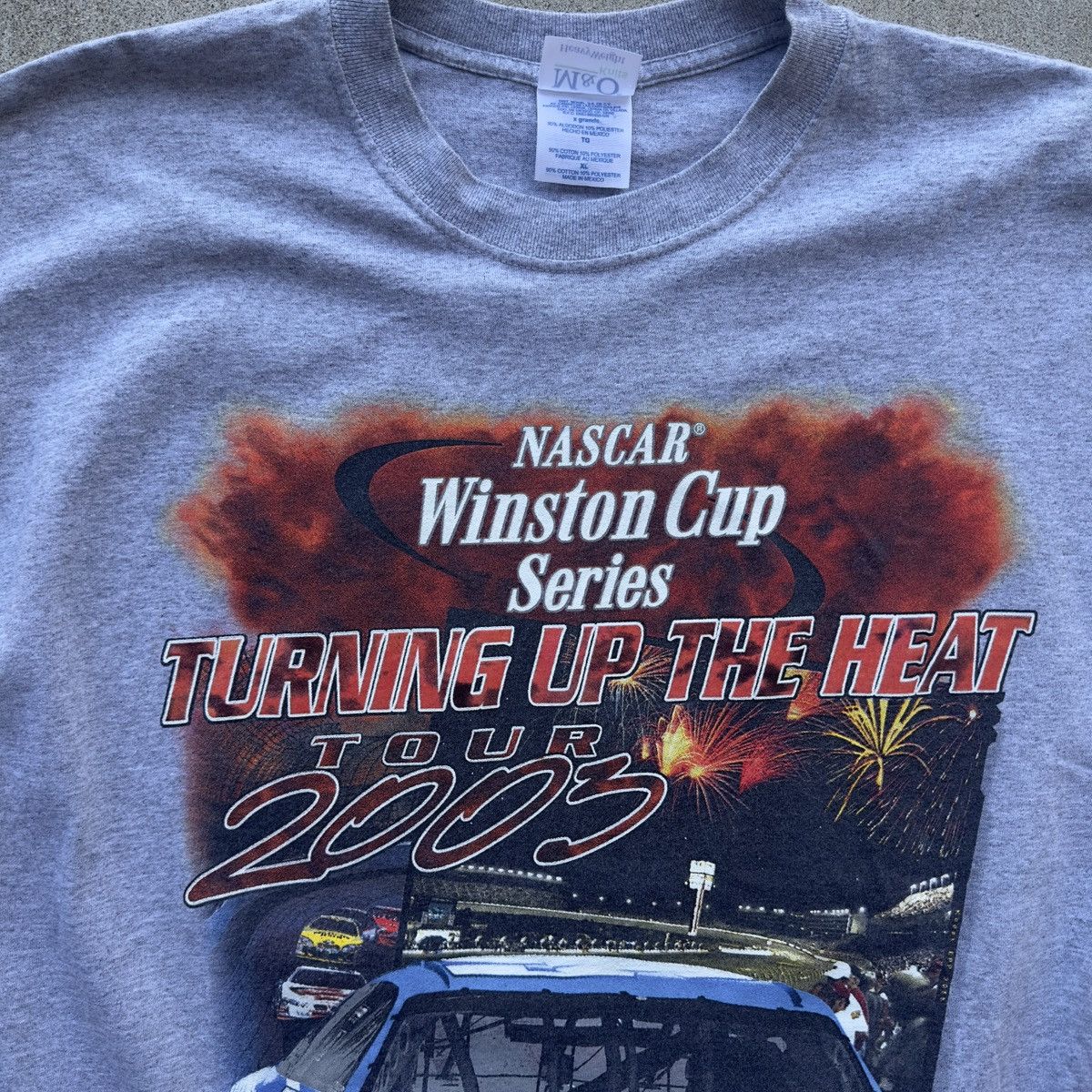 NASCAR × Vintage Vintage NASCAR Winston Cup Series 2003 Tour Mens Shirt XL Size US XL / EU 56 / 4 - 3 Thumbnail