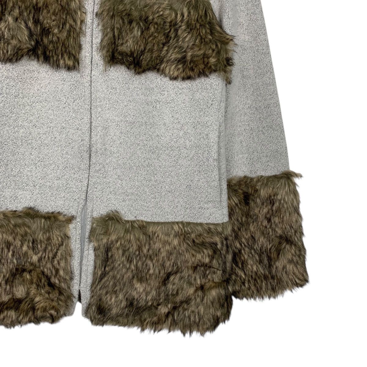 Japanese Brand Japanese Brand Bon Sens Luxe Wool Fur Women Jacket Size M / US 6-8 / IT 42-44 - 4 Thumbnail