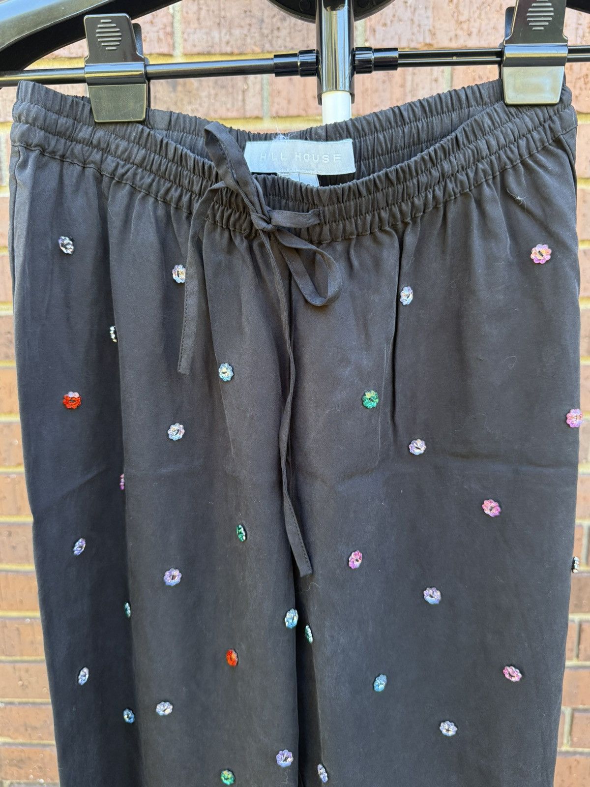 Hill House Hill House Home Jewel Jammie Pants Black Size XS Pajama Size 25" / US 0 / IT 36 - 3 Thumbnail