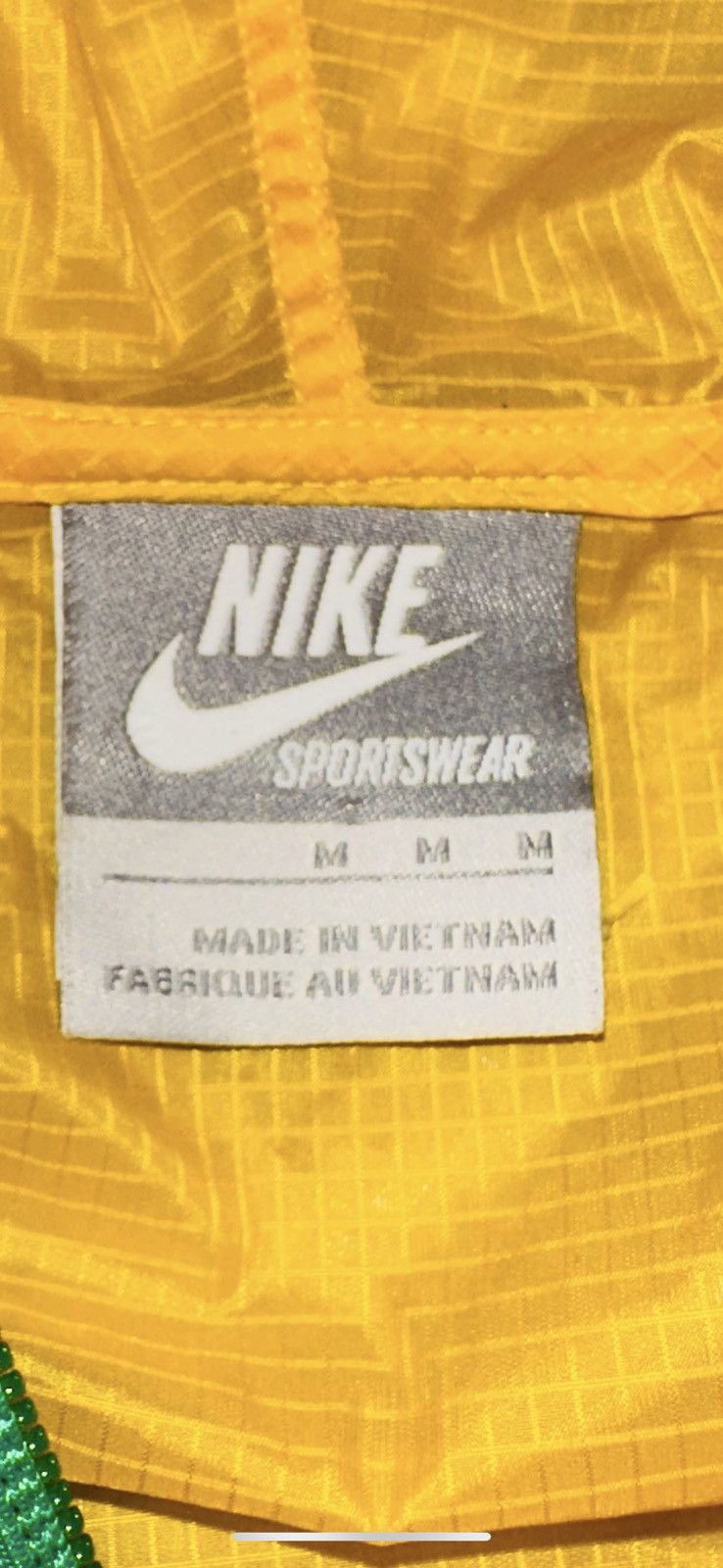 Nike Nike Windrunner Sportswear Jacket Yellow Aqua Blue 2009 Rare Size US M / EU 48-50 / 2 - 18 Thumbnail