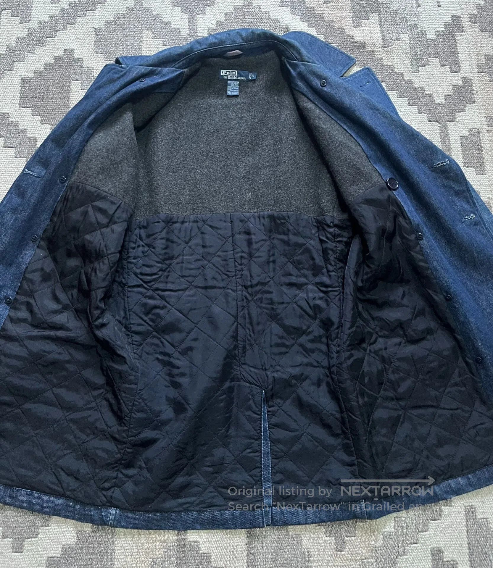 RRL Ralph Lauren Ralph Lauren RRL Vintage Denim Coat. Size US S / EU 44-46 / 1 - 6 Thumbnail