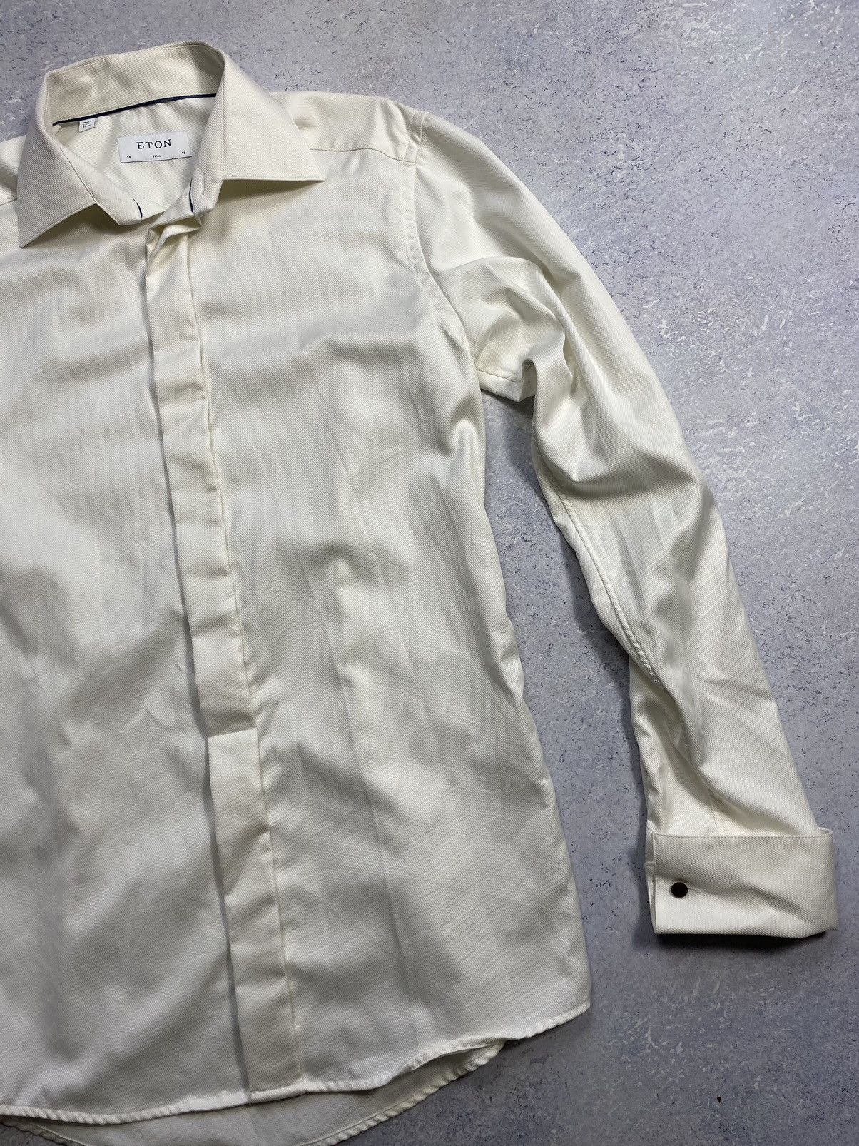 Eton Eton Men’s White Shirt Size 38 Size US S / EU 44-46 / 1 - 5 Thumbnail