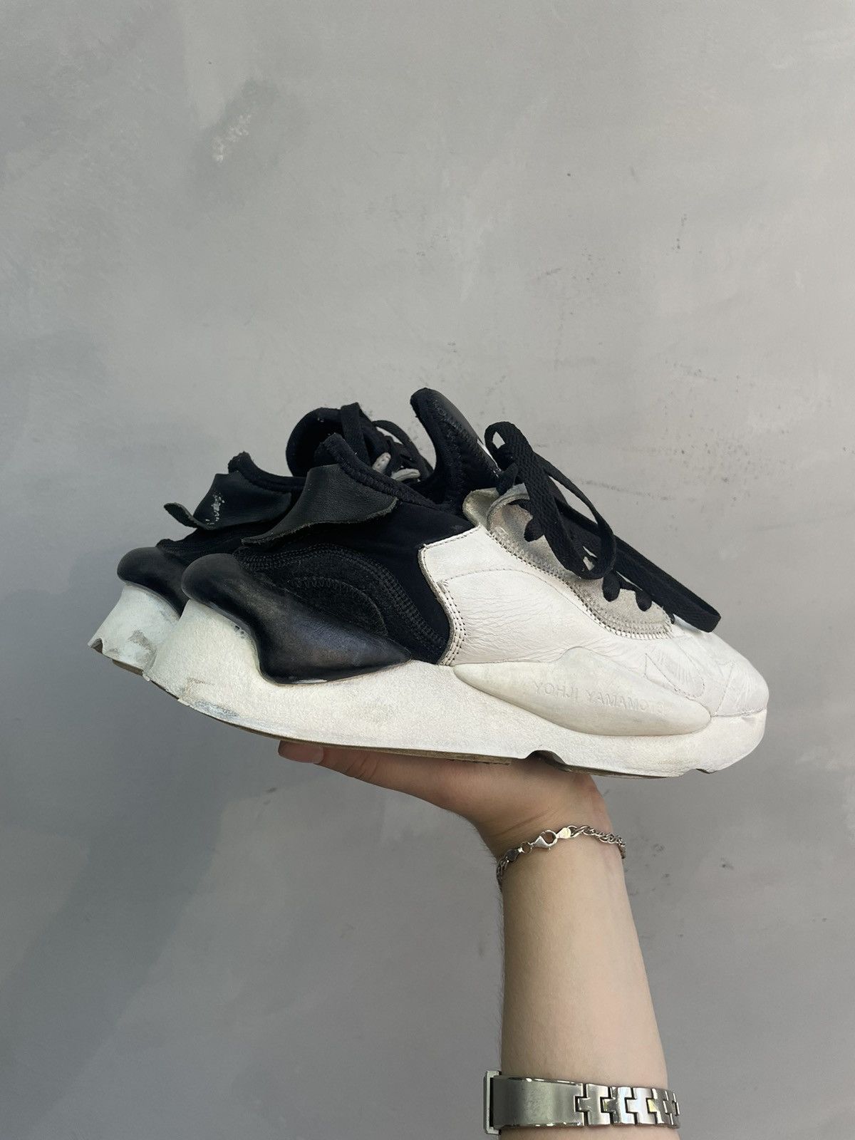 Y-3 Y-3 adidas low sneakers y2k hype yohji Yamamoto Size US 7 / IT 37 - 3 Thumbnail