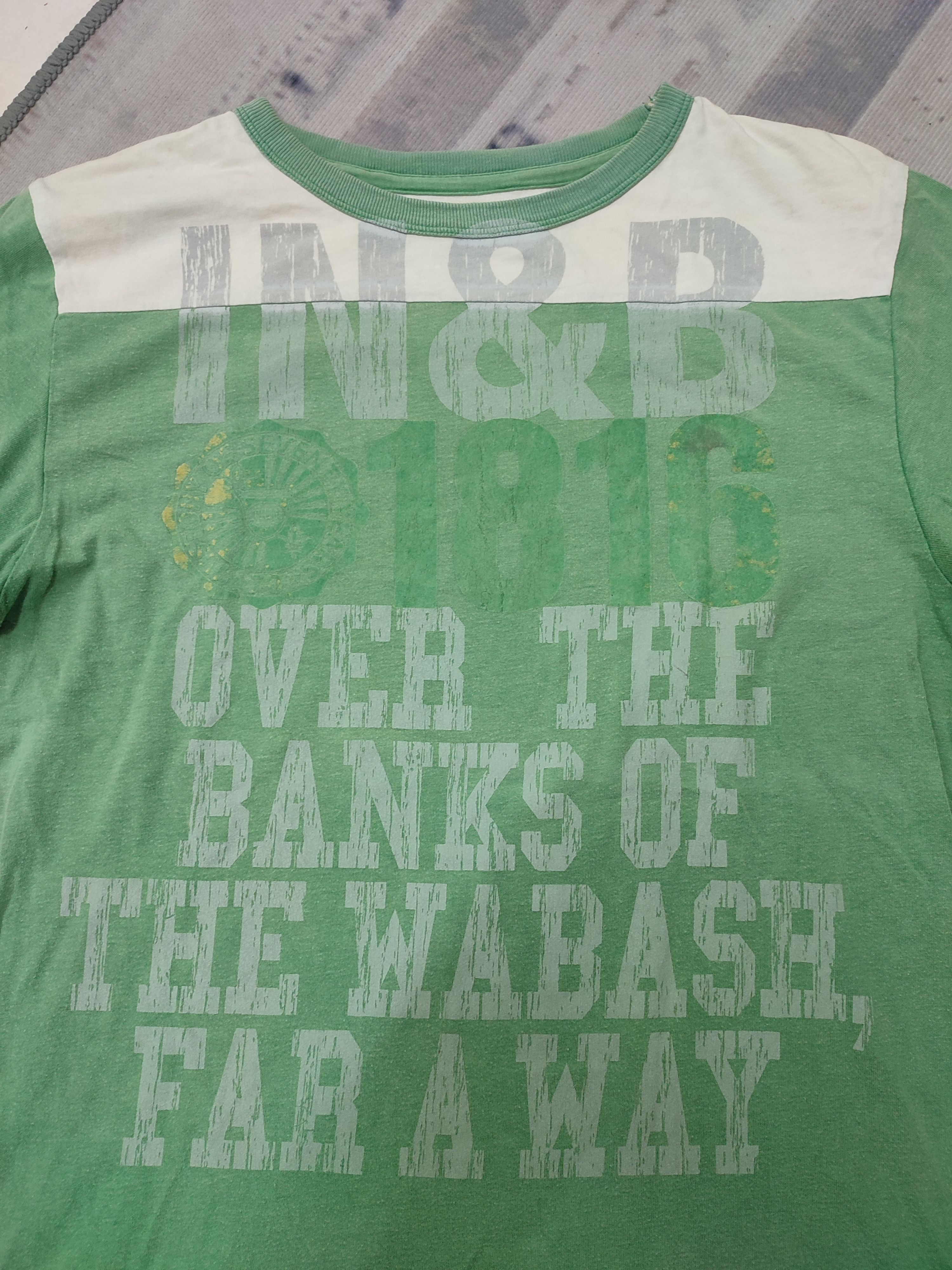 Japanese Brand Vintage Back Number Transcripts Military Tees Size US M / EU 48-50 / 2 - 3 Thumbnail