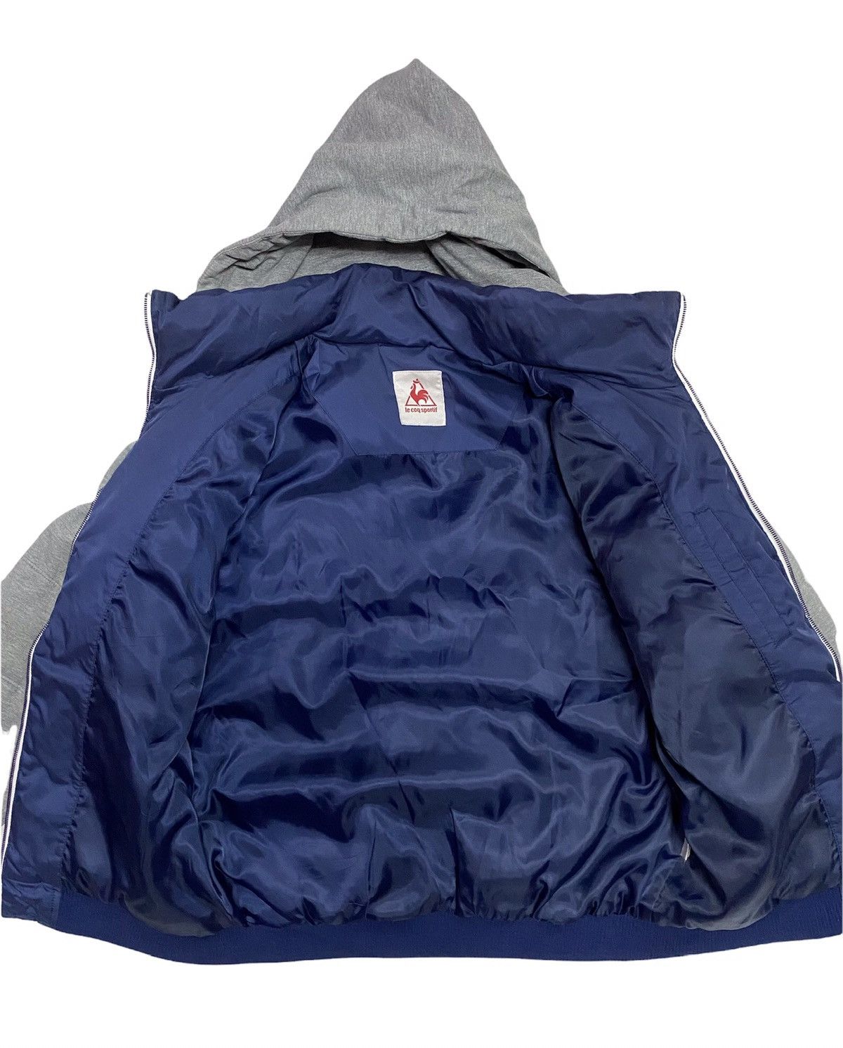 Le Coq Sportif × Vintage STEAL💥VTG Le’coq Sportif Down Puffer Jacket Size US M / EU 48-50 / 2 - 4 Thumbnail