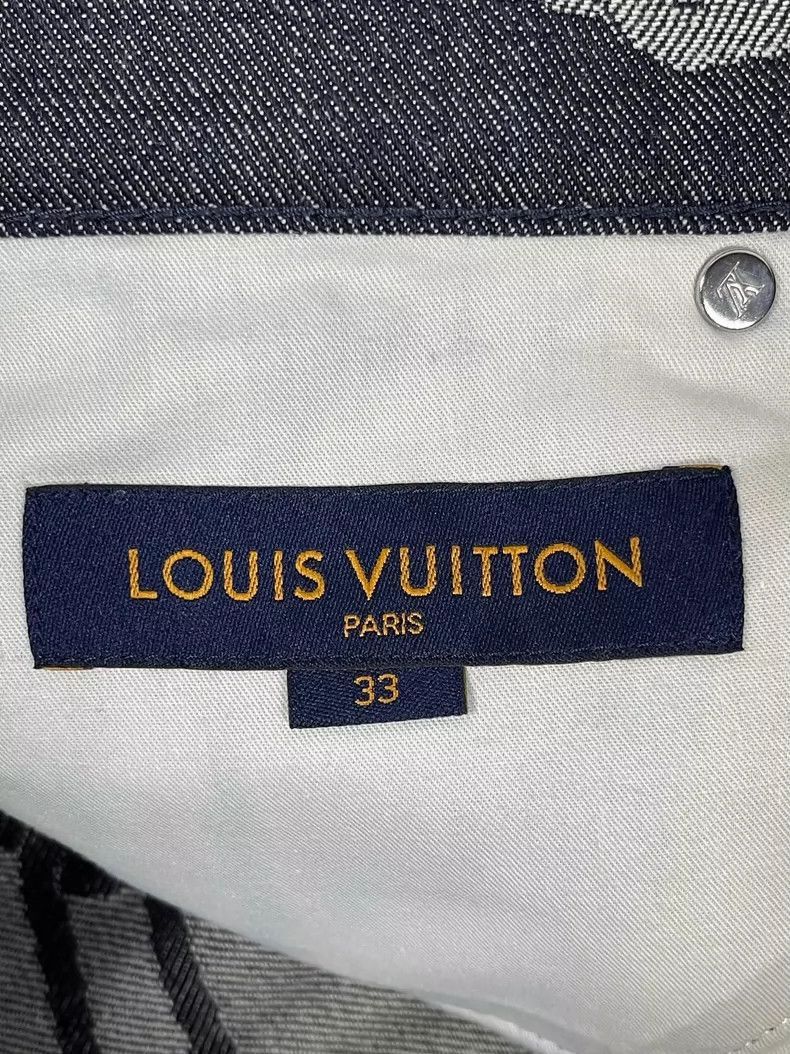 louis vuitton chain casual jeans-2508
