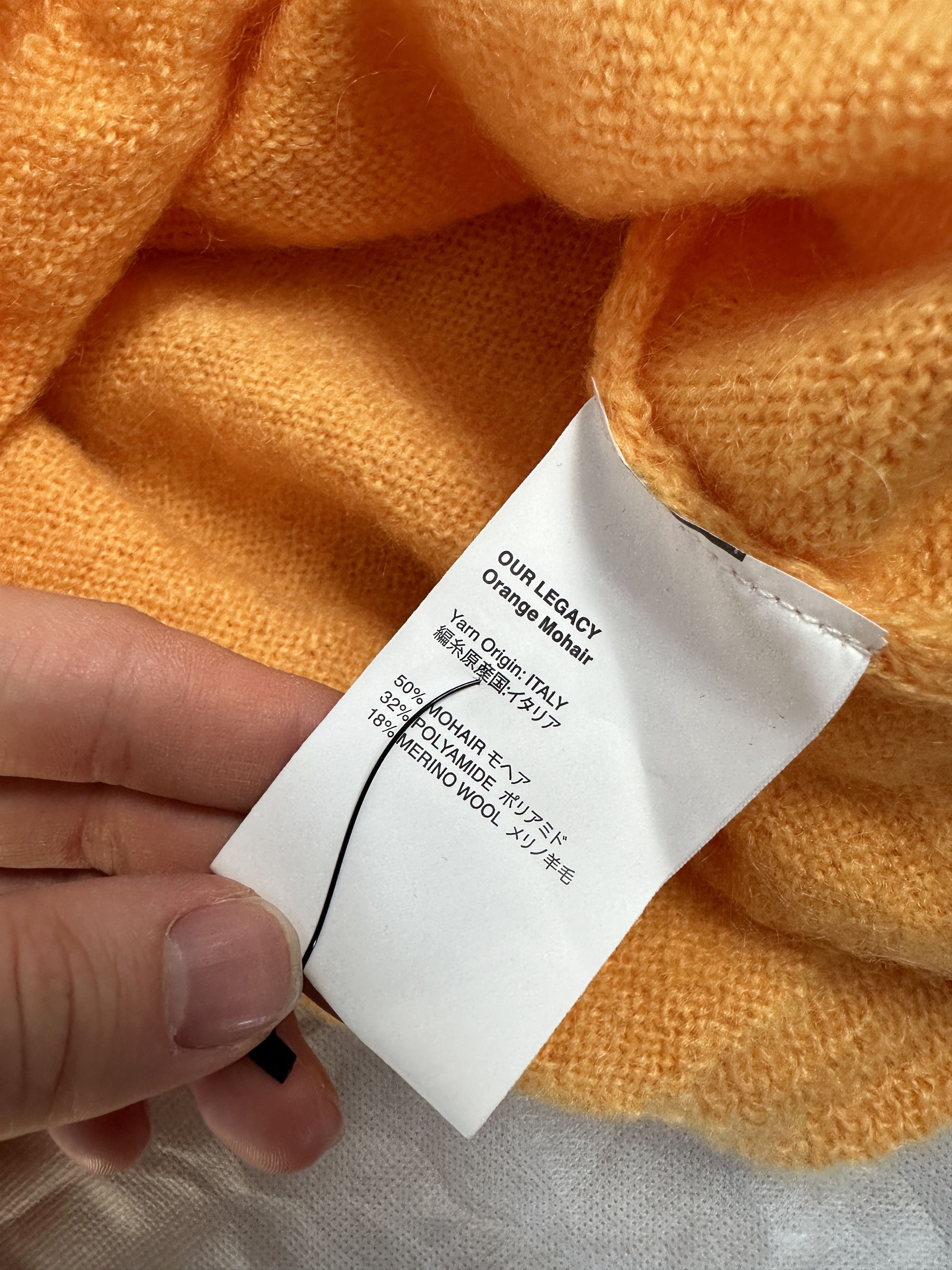Our Legacy Our Legacy Mohair Knit Sweater Size US XL / EU 56 / 4 - 5 Thumbnail