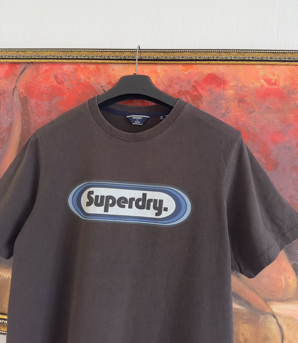 Superdry Superdry Brown Cotton T Shirt Size XL Size US XL / EU 56 / 4 - 3 Thumbnail