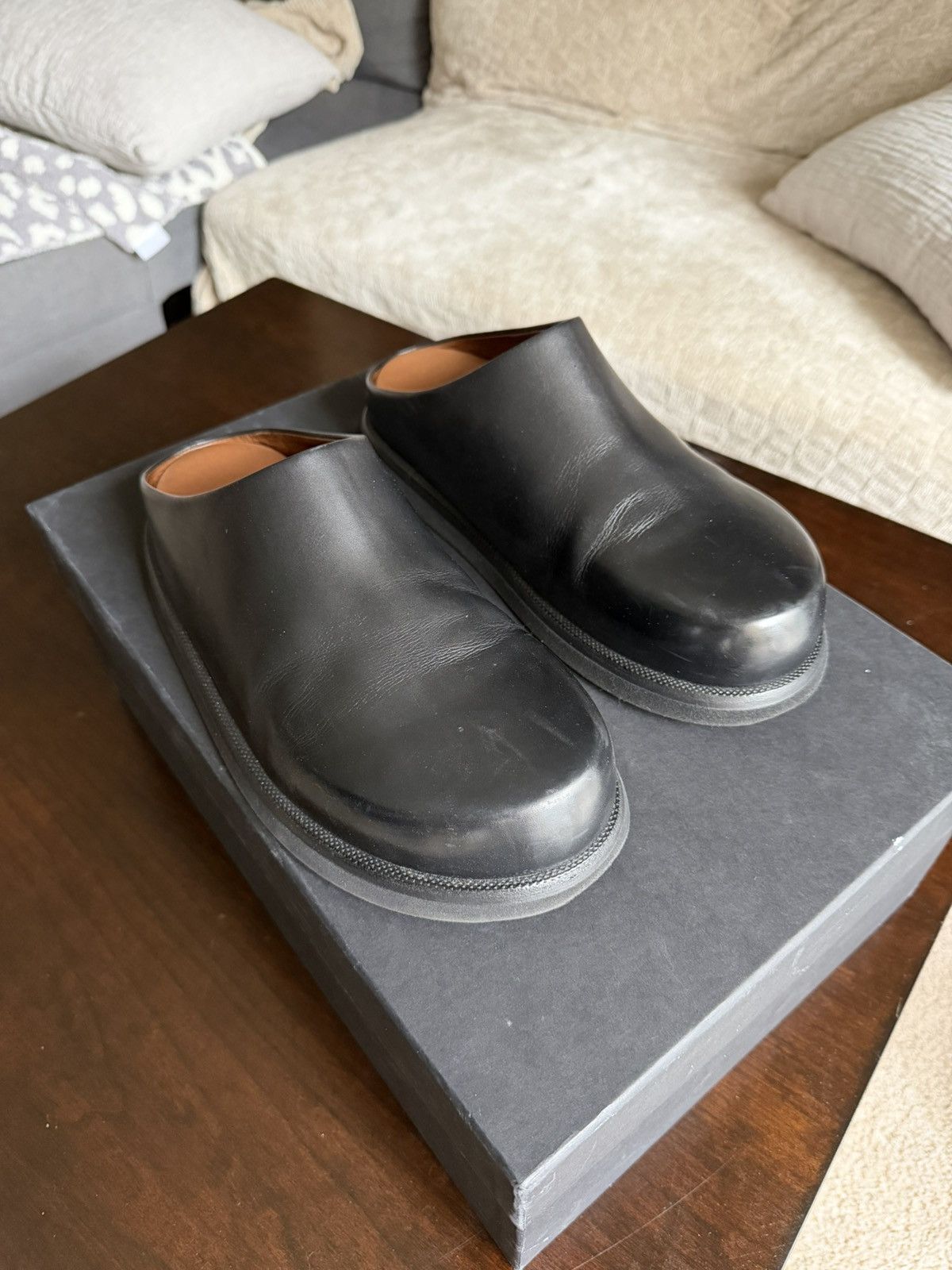 Marsell Black Accom Loafers Size US 8 / EU 41 - 3 Thumbnail