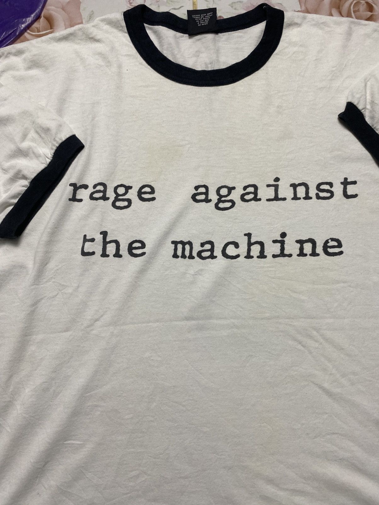 Rage Against The Machine Vintage 90s' Rage Against The Machine T-Shirt Giant Tag XL Size US XL / EU 56 / 4 - 3 Thumbnail