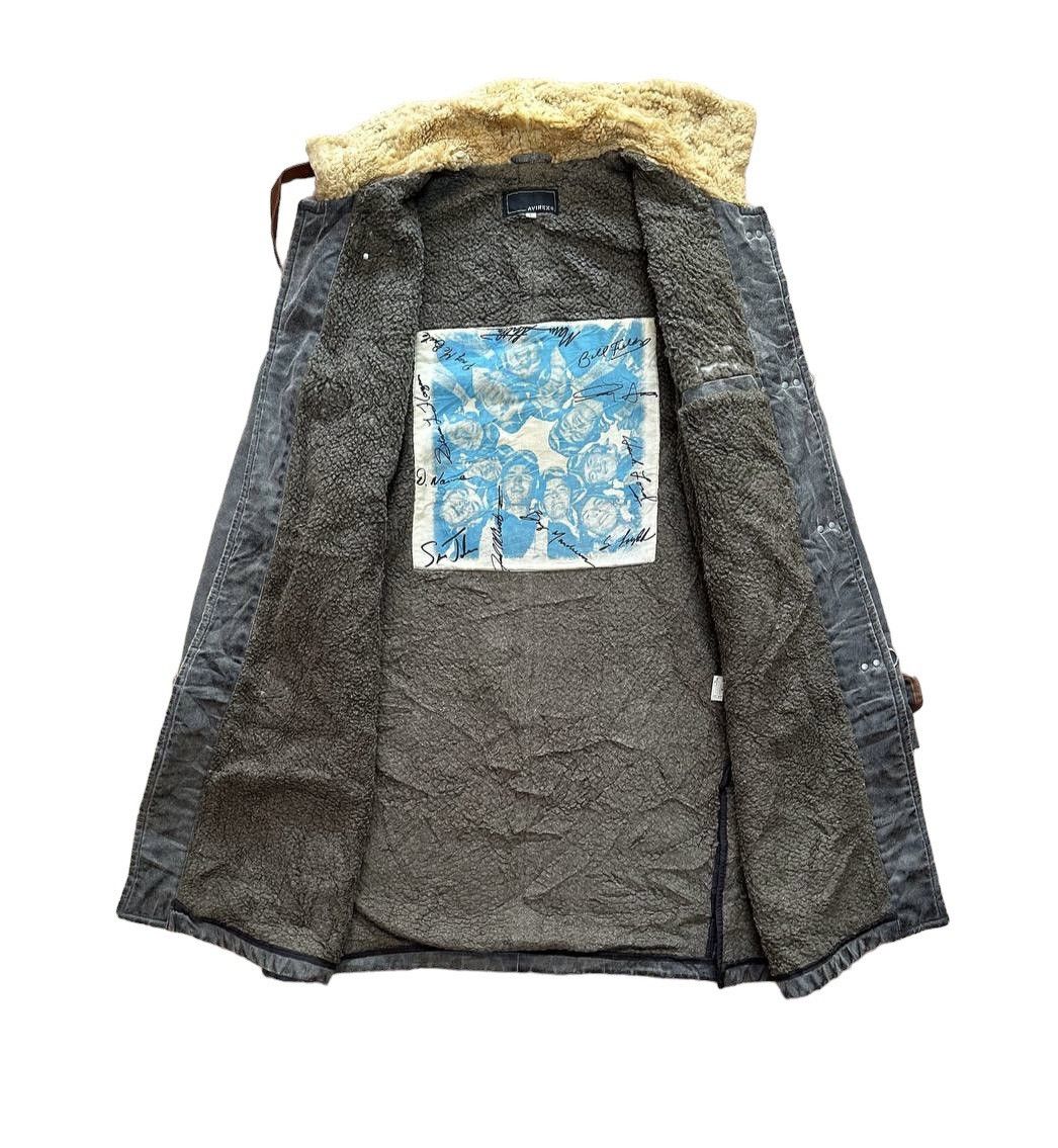 Avirex Vintage Avirex Shearling Leather Clasp Jacket Size US M / EU 48-50 / 2 - 10 Thumbnail